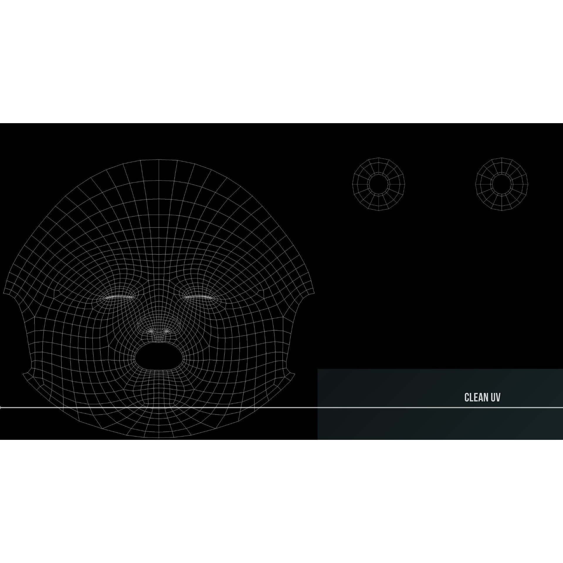 Lifelike Male Base - Low-Poly Game-Ready 3D Model - View 41