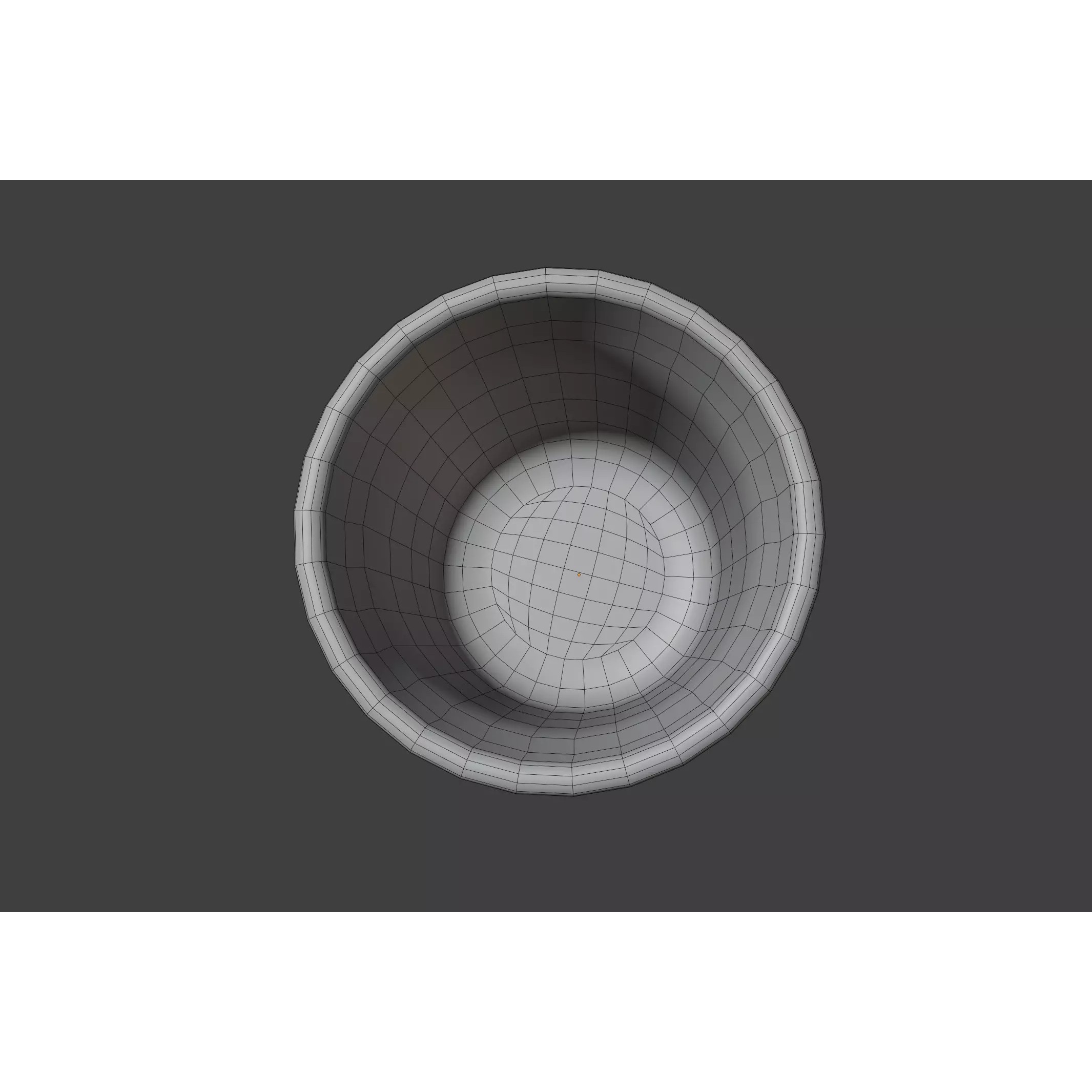 Faceted Design Cup 3D Model – High Poly PBR Kitchenware, FBX, Blender