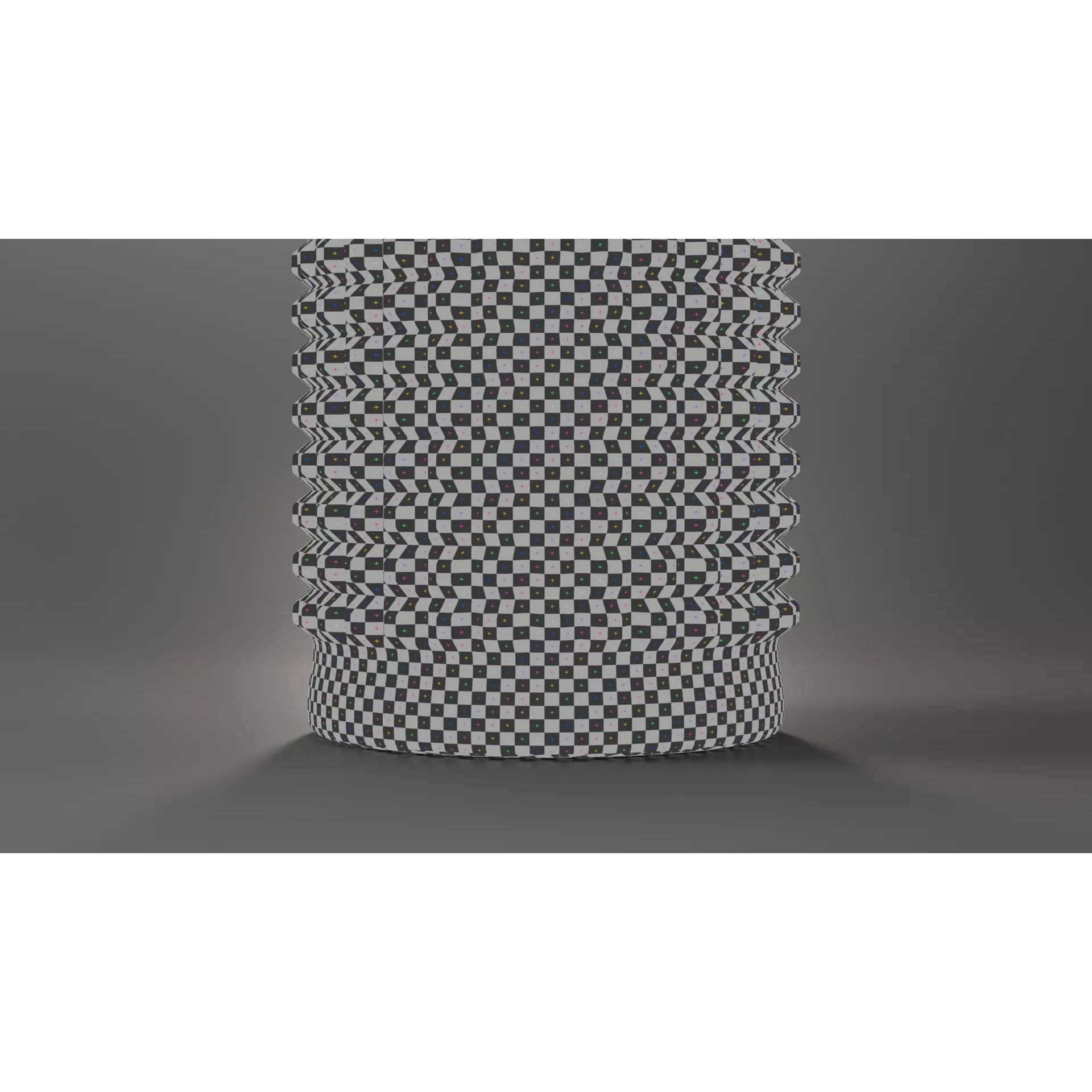 Faceted Design Cup 3D Model – High Poly PBR Kitchenware, FBX, Blender - View 11