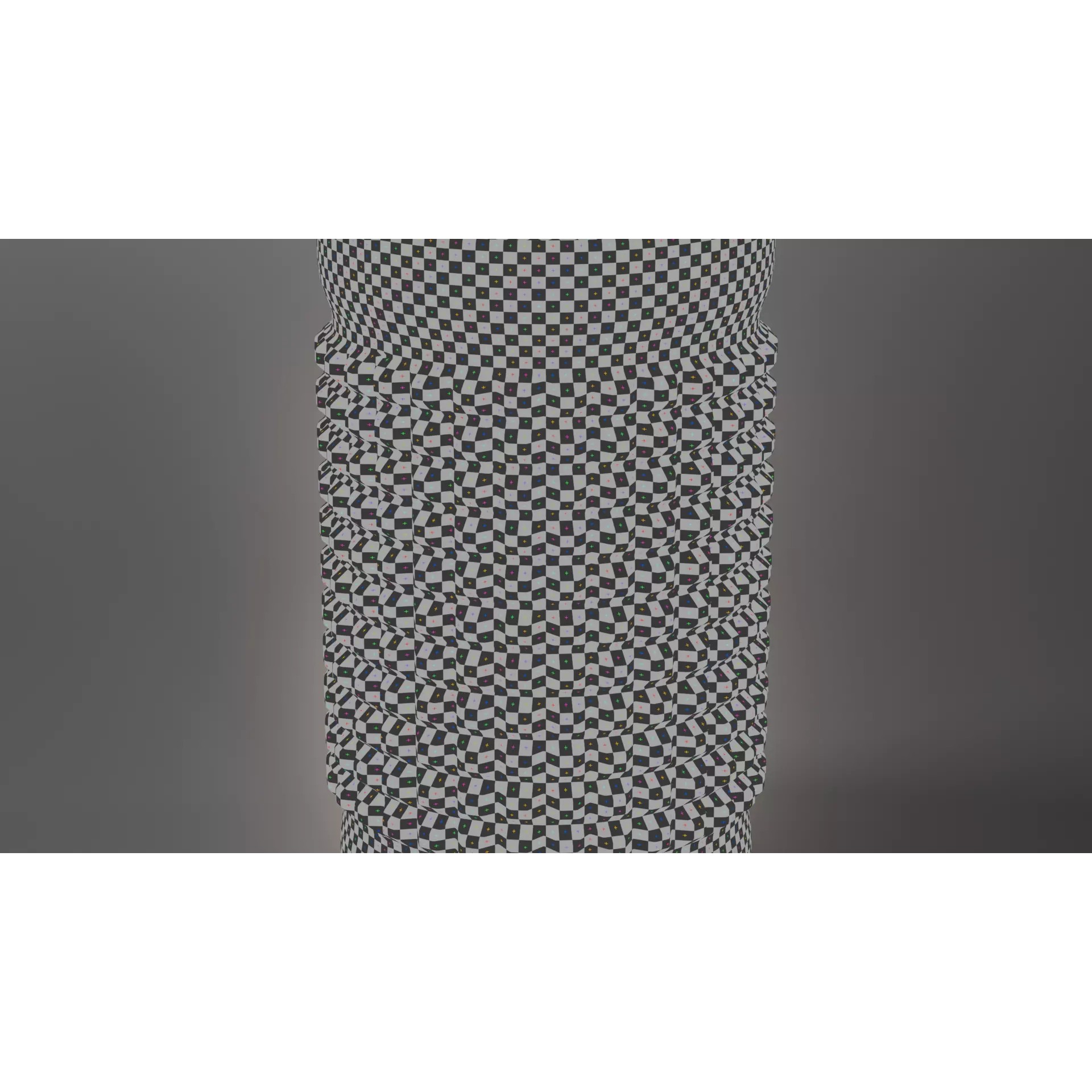 Faceted Design Cup 3D Model – High Poly PBR Kitchenware, FBX, Blender - View 12