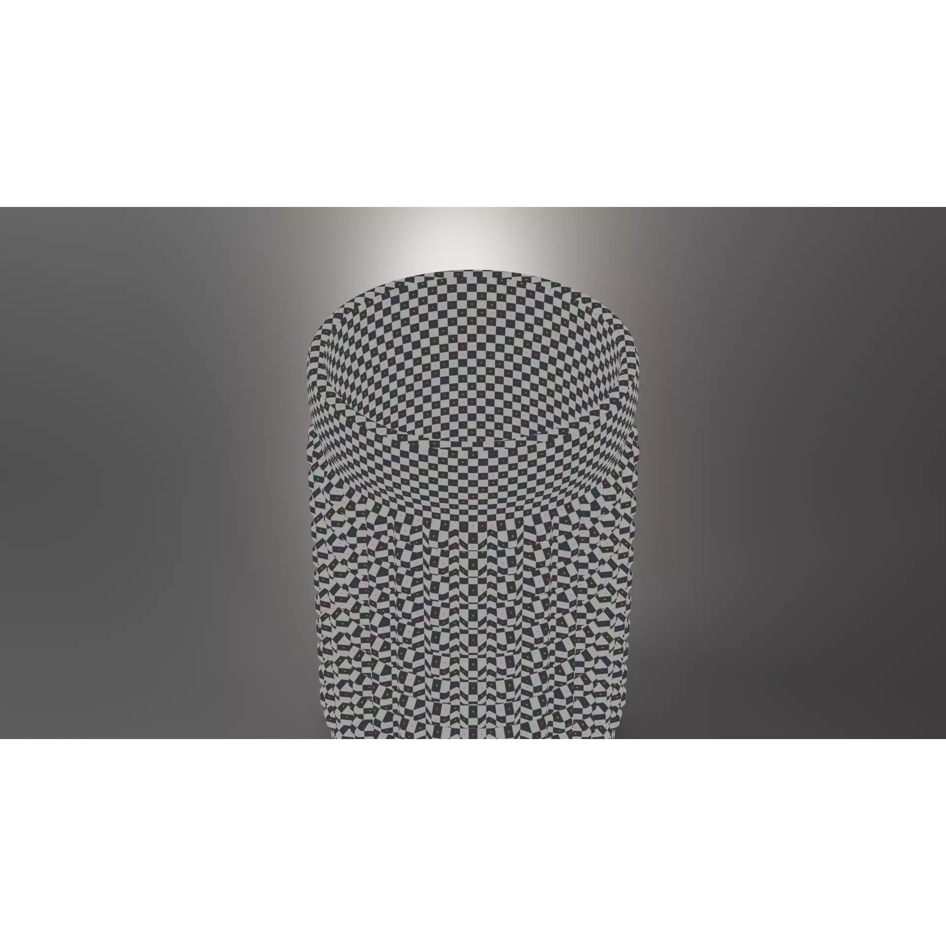 Faceted Design Cup 3D Model – High Poly PBR Kitchenware, FBX, Blender - View 13