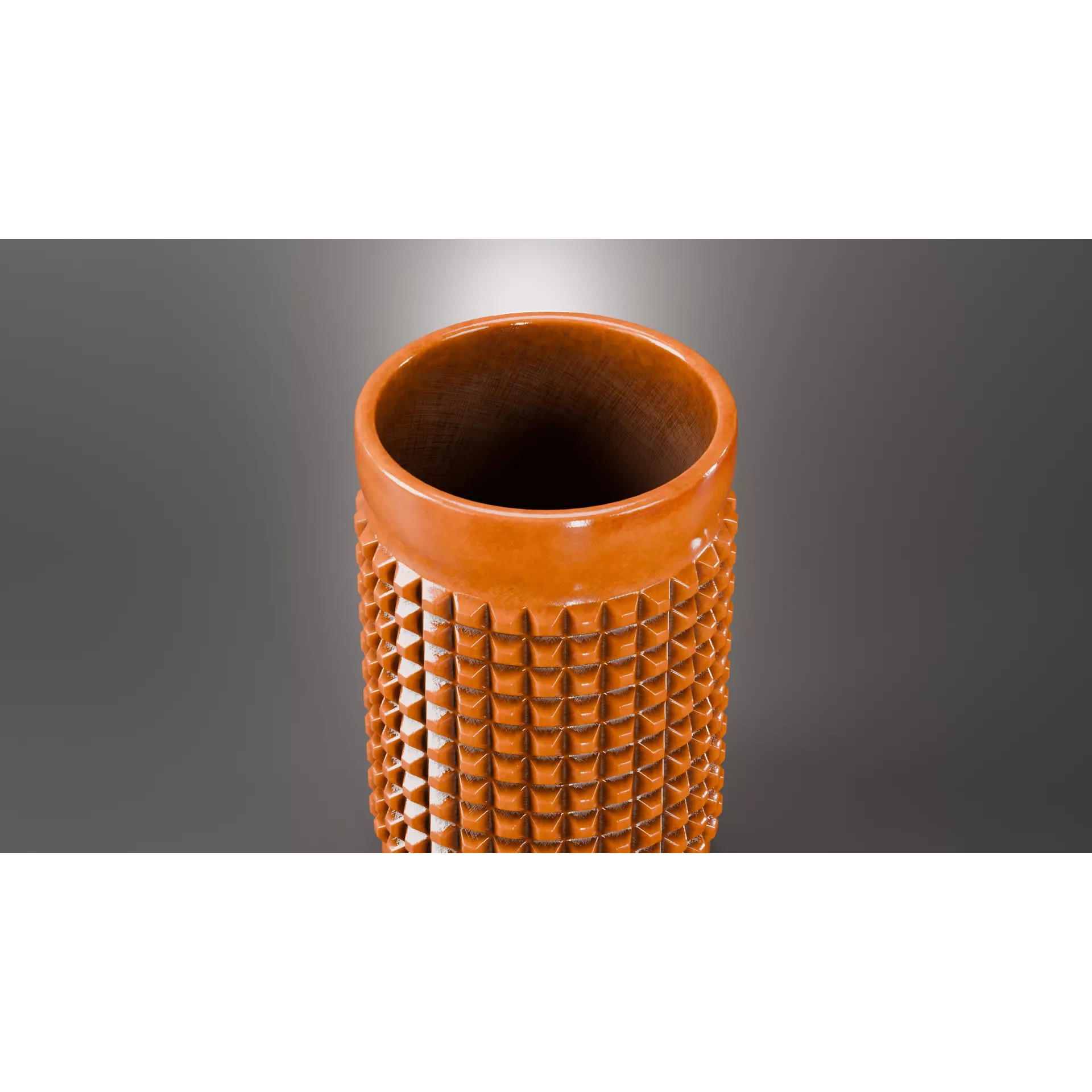 Faceted Design Cup 3D Model – High Poly PBR Kitchenware, FBX, Blender - View 6