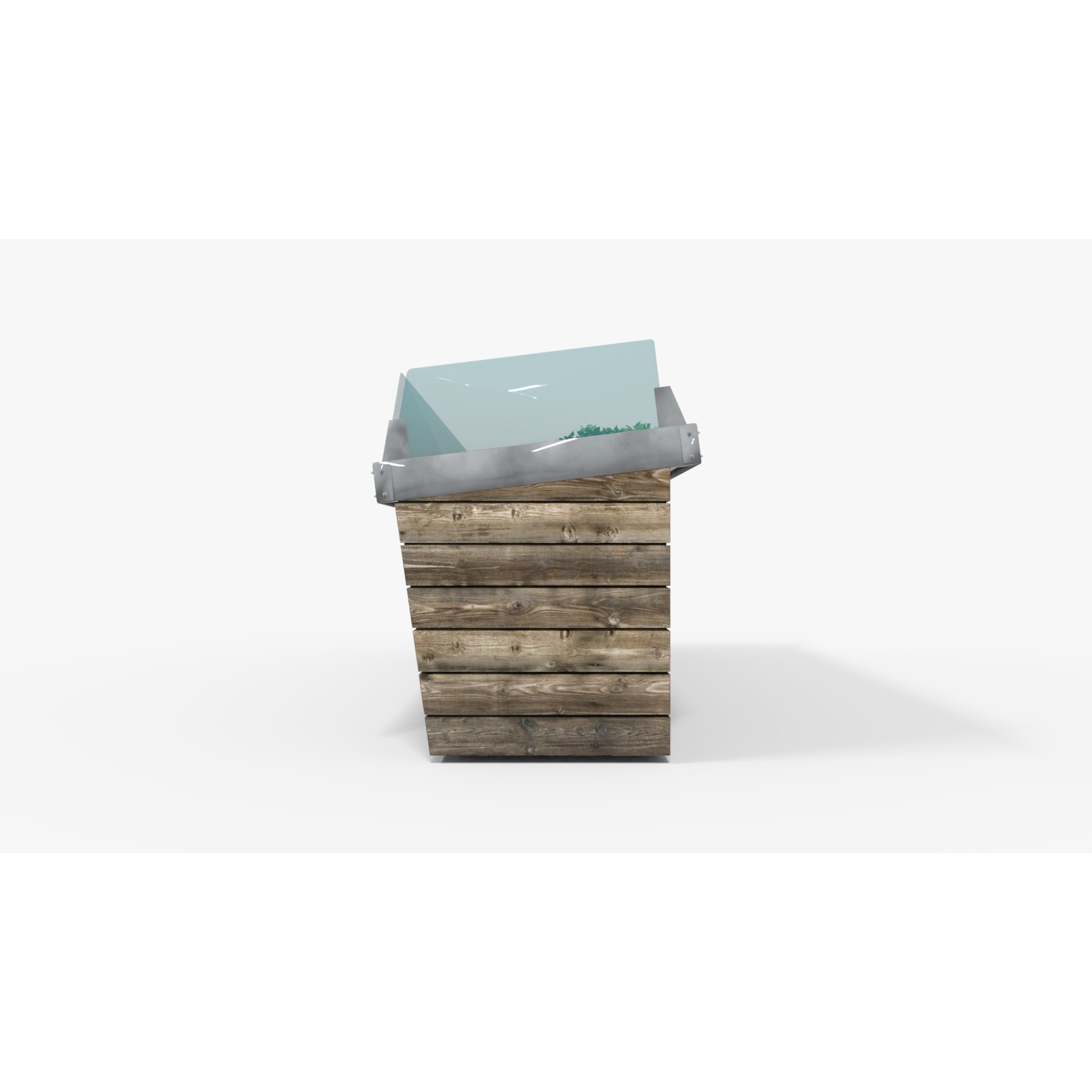 Seafood Stand 3D Model – Low Poly PBR Game Asset, FBX - View 6