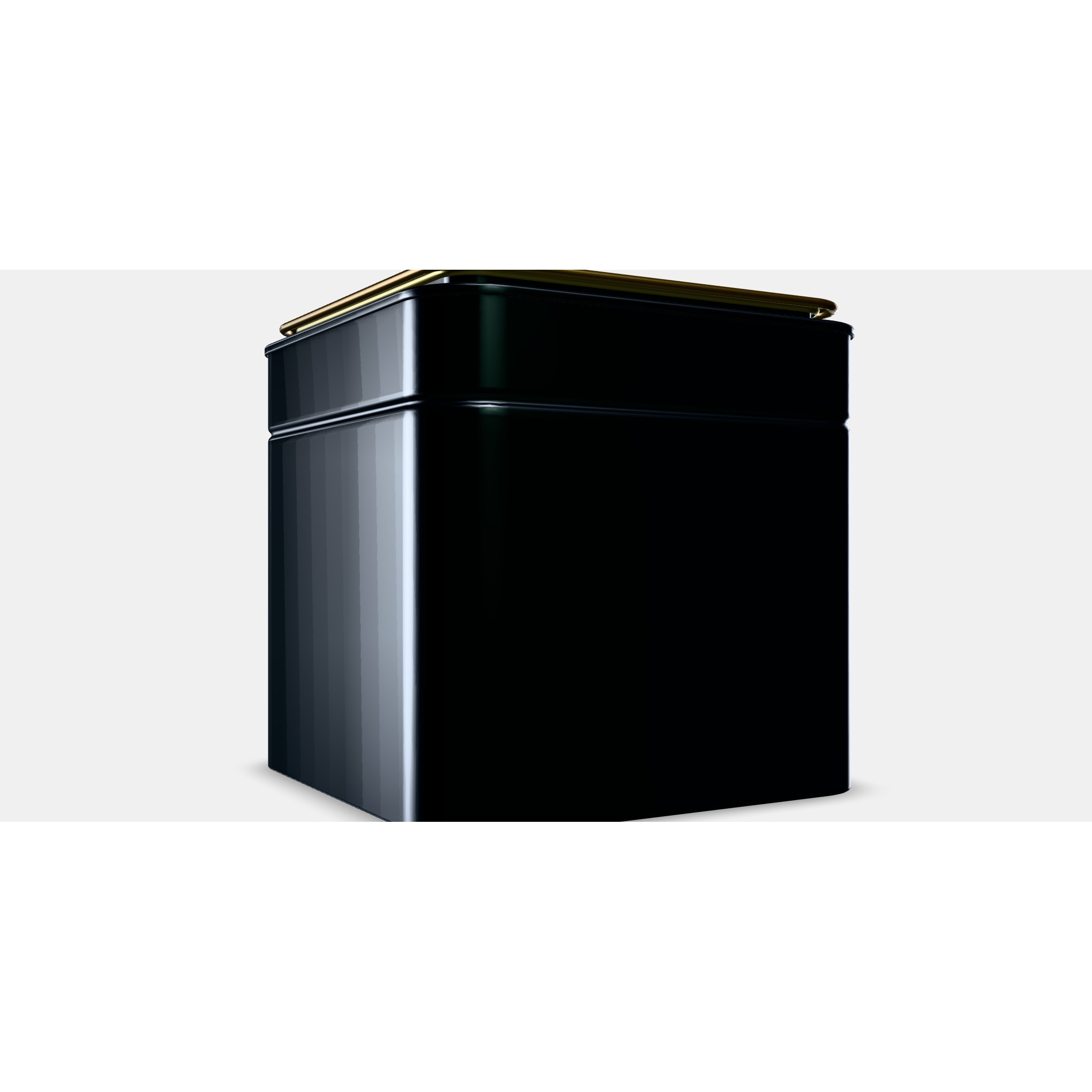 BLOMNING Coffee-Tea Tin 3D Model – Low Poly Kitchen Storage, FBX - View 10