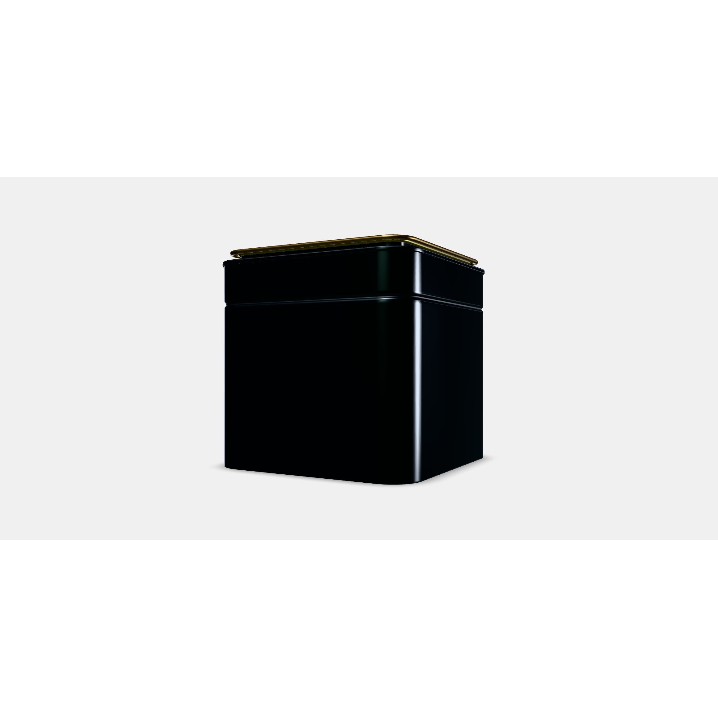 BLOMNING Coffee-Tea Tin 3D Model – Low Poly Kitchen Storage, FBX - View 13