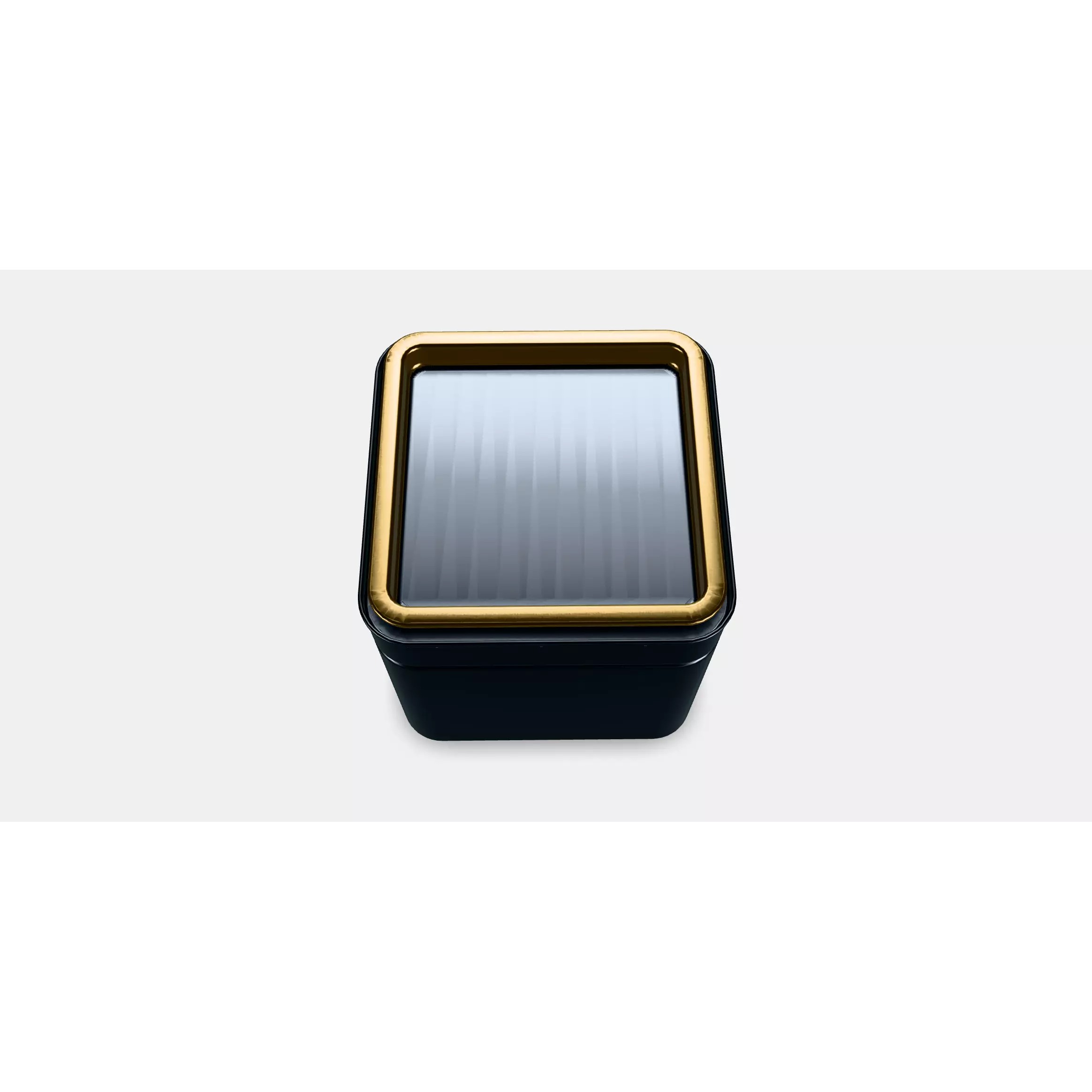 BLOMNING Coffee-Tea Tin 3D Model – Low Poly Kitchen Storage, FBX - View 2