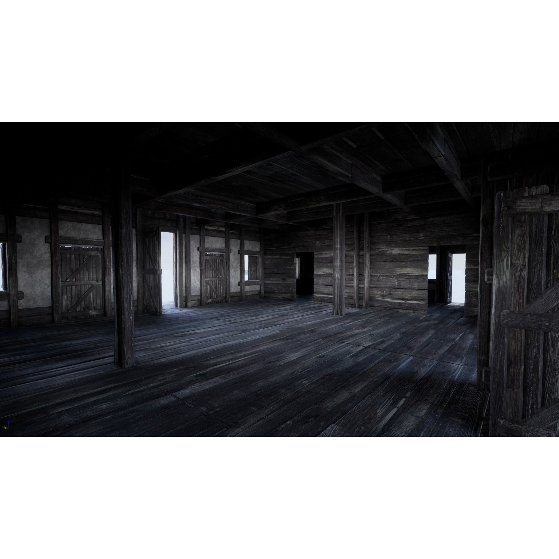 Medieval Builder House Interior Pack - Low-Poly Game-Ready 3D Model