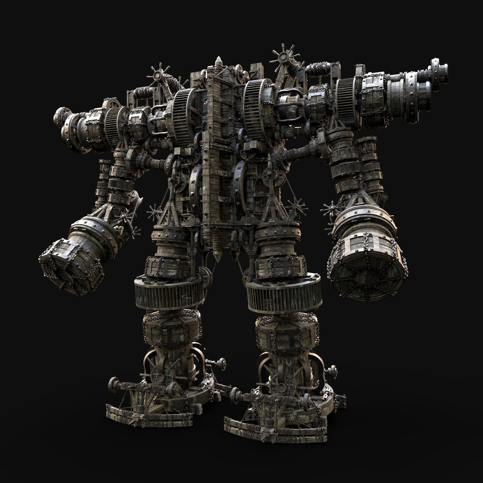 Medieval Builder House Interior Pack - Low-Poly Game-Ready 3D Model - View 12