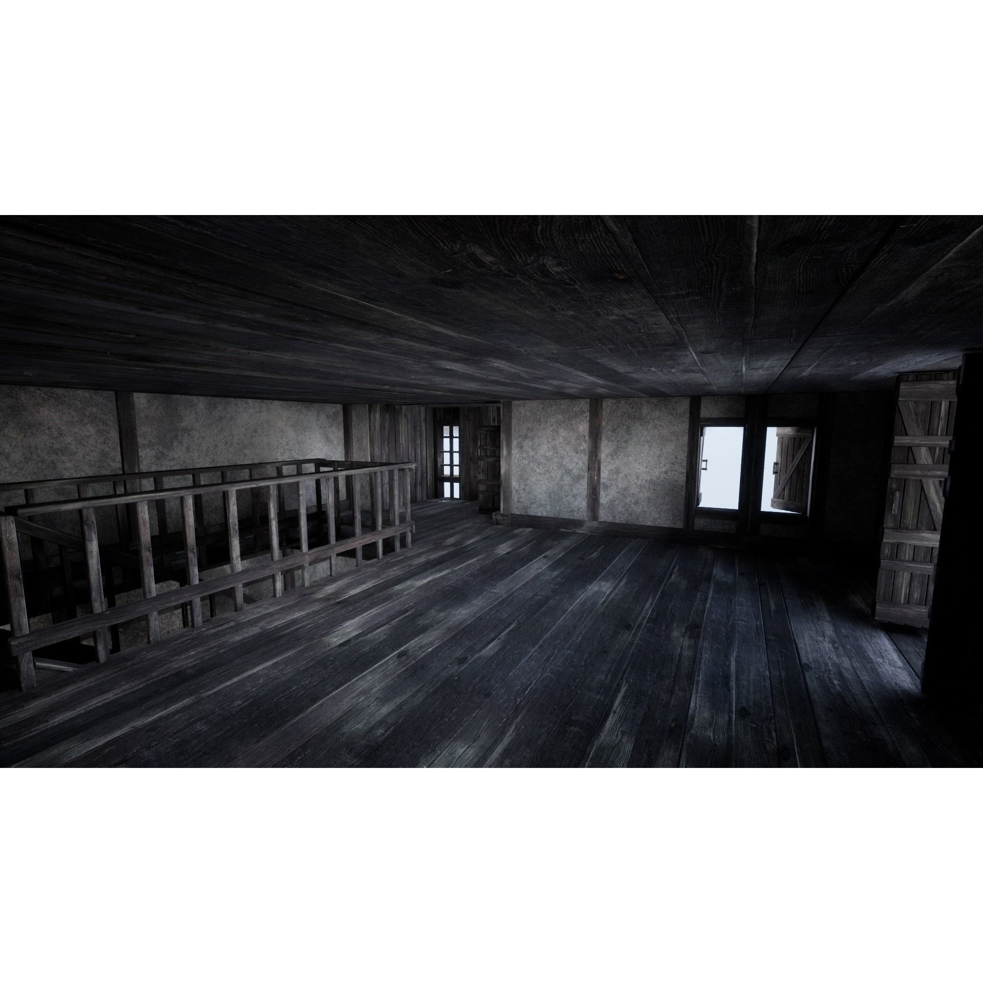 Medieval Builder House Interior Pack - Low-Poly Game-Ready 3D Model - View 6