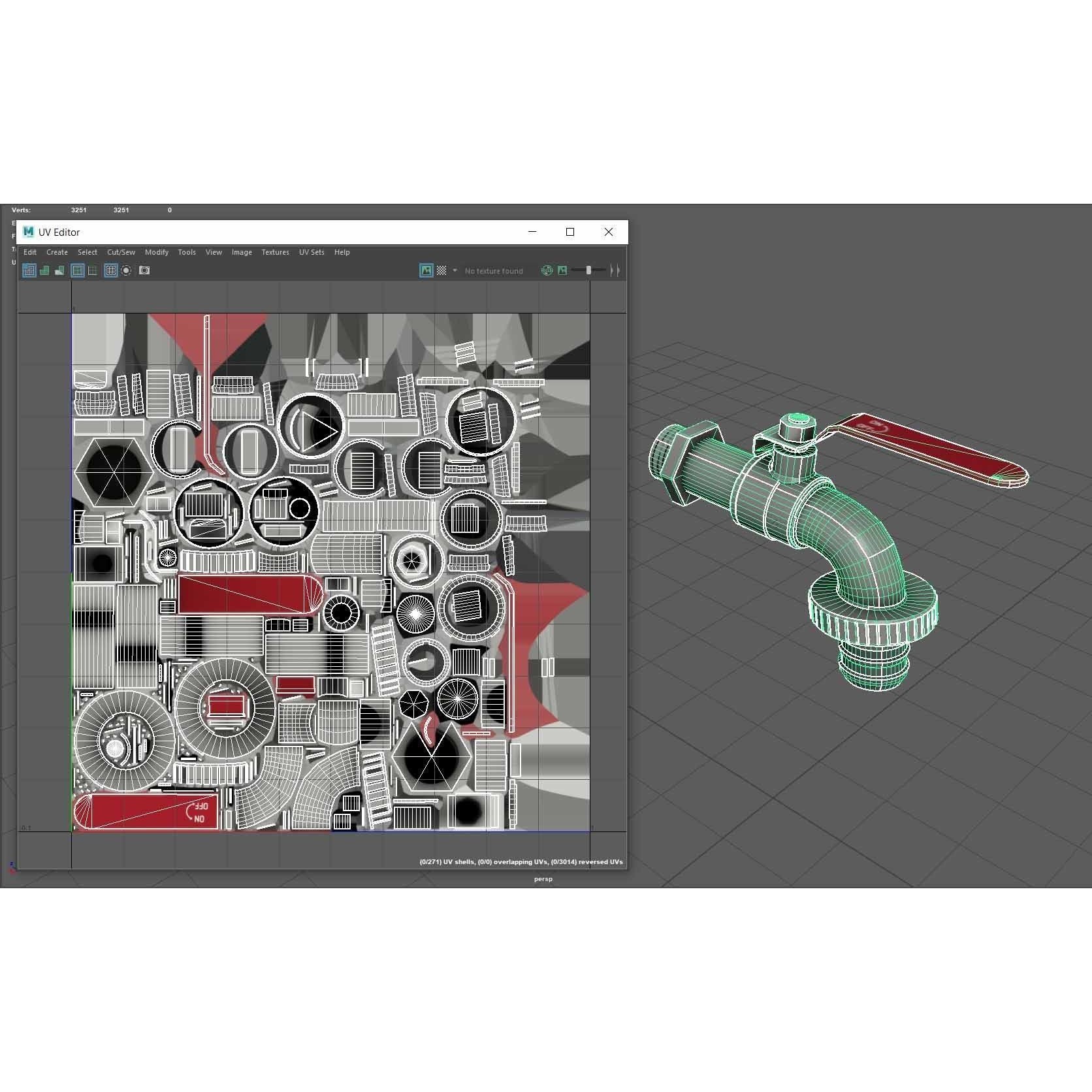 Garden Faucet 3D Model – Low Poly PBR Asset, FBX, OBJ, Blender - View 12