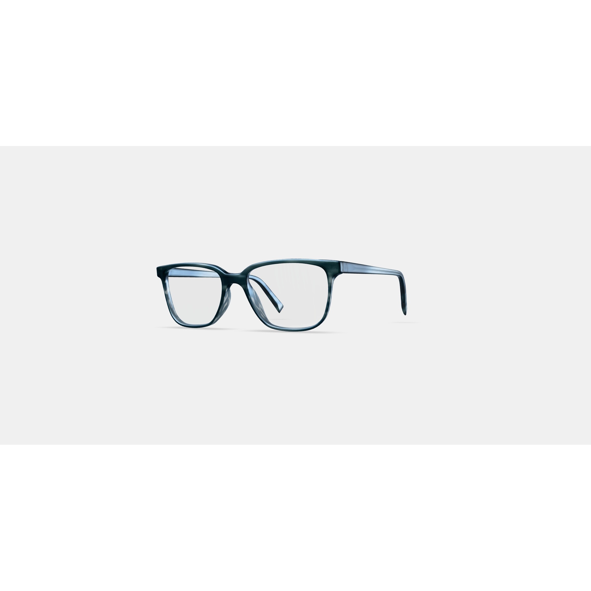 Hayden Low Bridge Fit Eyeglasses 3D Model – Stylish Striped Pacific Design - View 13