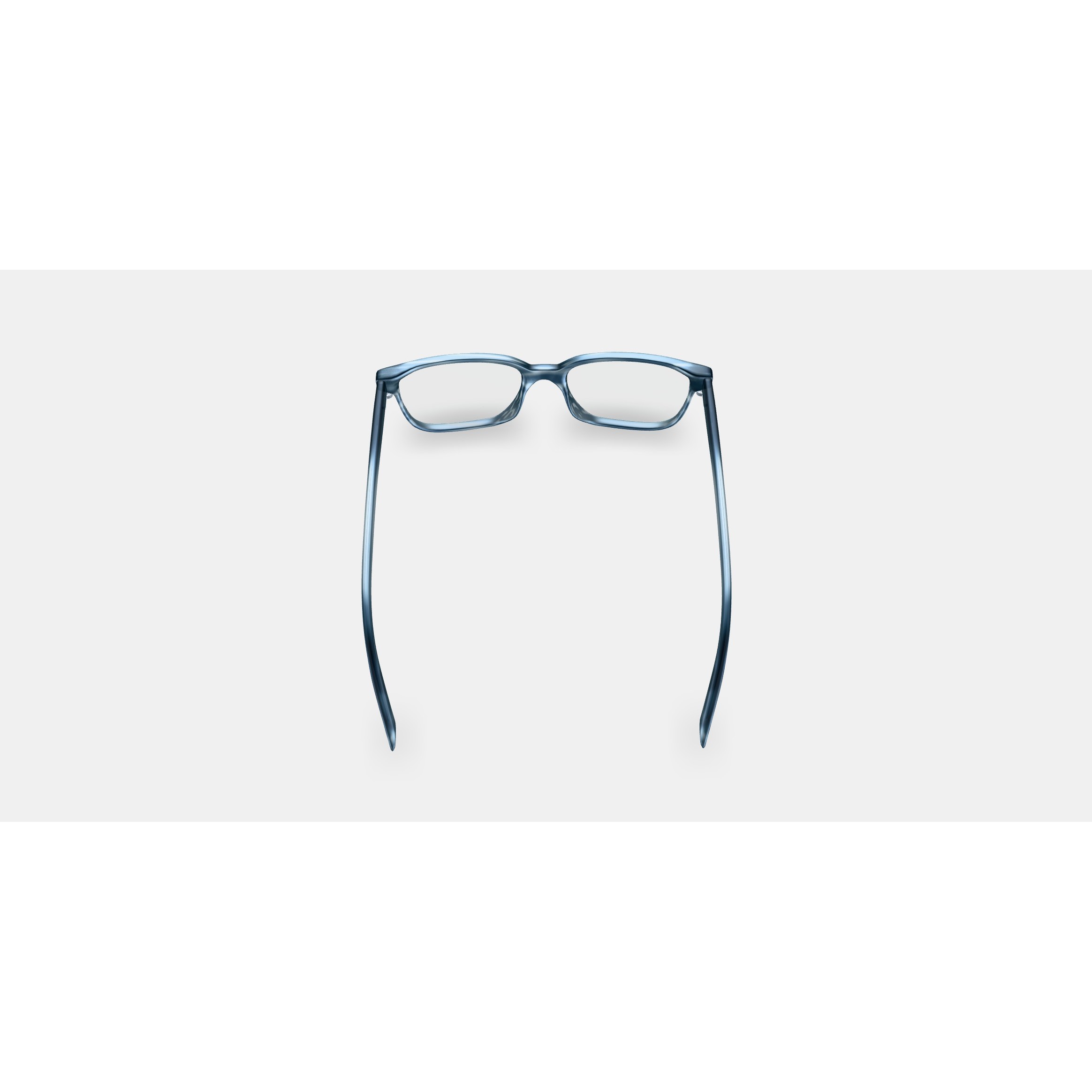 Hayden Low Bridge Fit Eyeglasses 3D Model – Stylish Striped Pacific Design - View 4