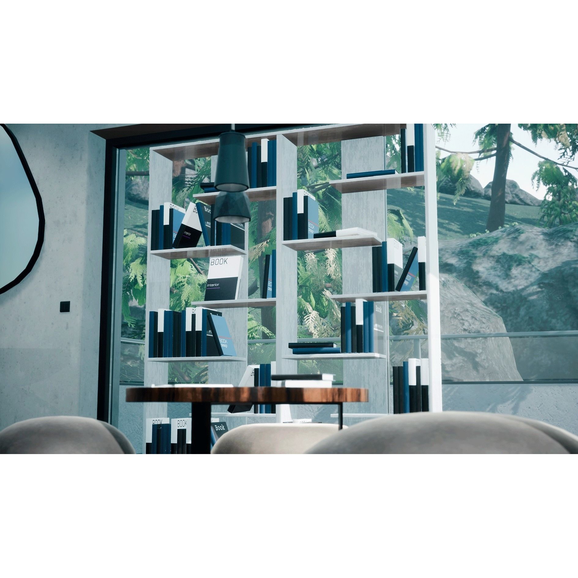 Modern House 3D Model – Game Ready Interior with PBR Textures, FBX - View 5