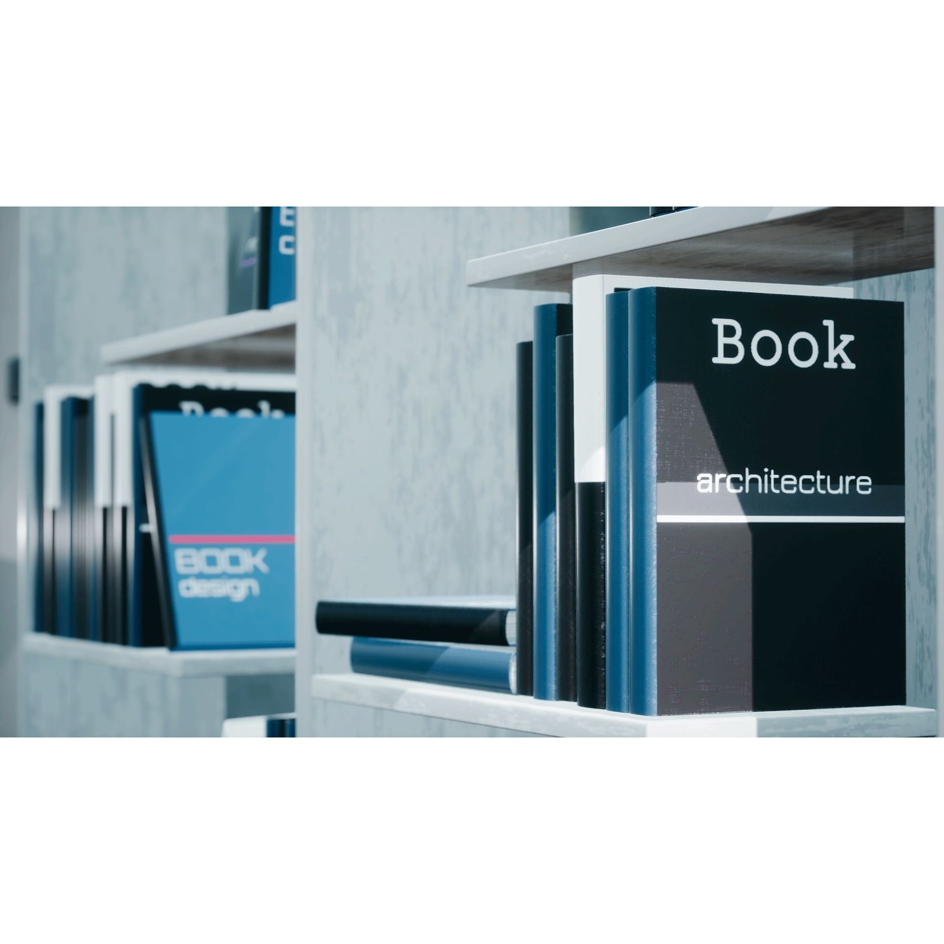 Modern House 3D Model – Game Ready Interior with PBR Textures, FBX - View 9