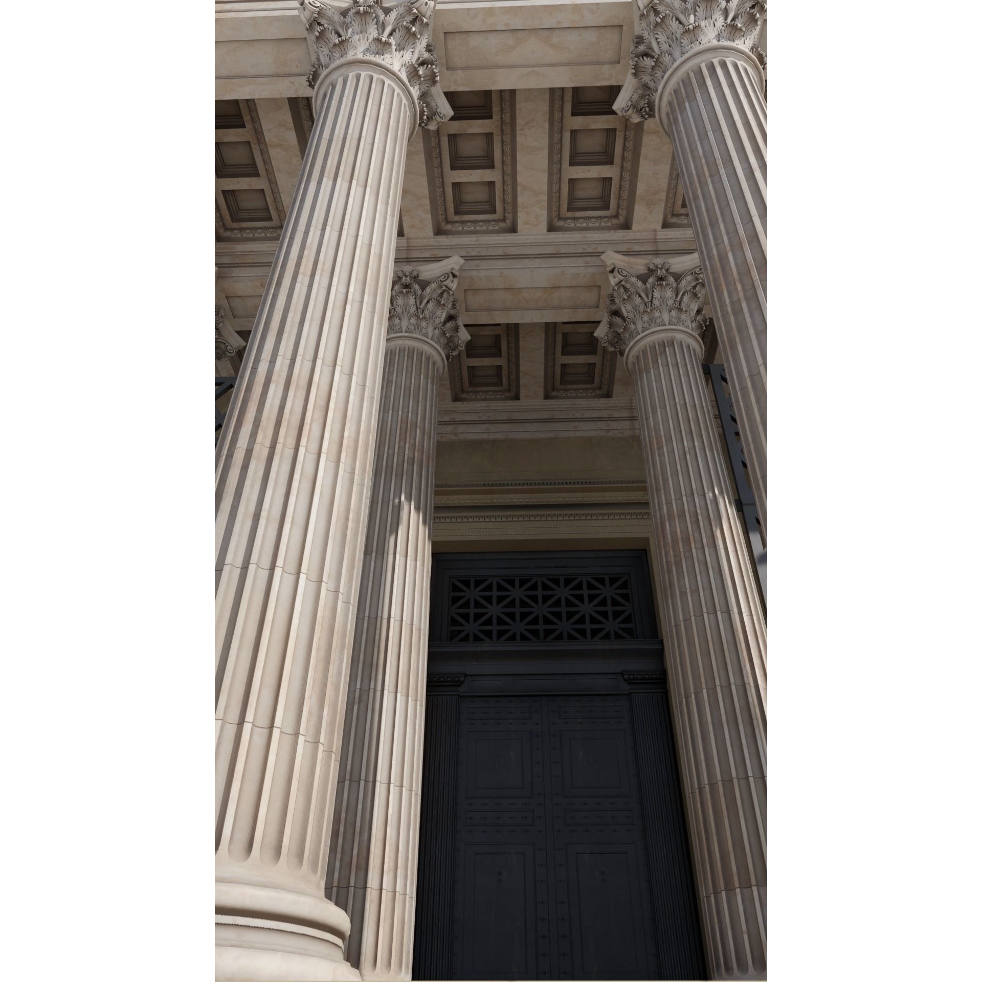 Ancient Greece Temple - Low-Poly Game-Ready 3D Model - View 11