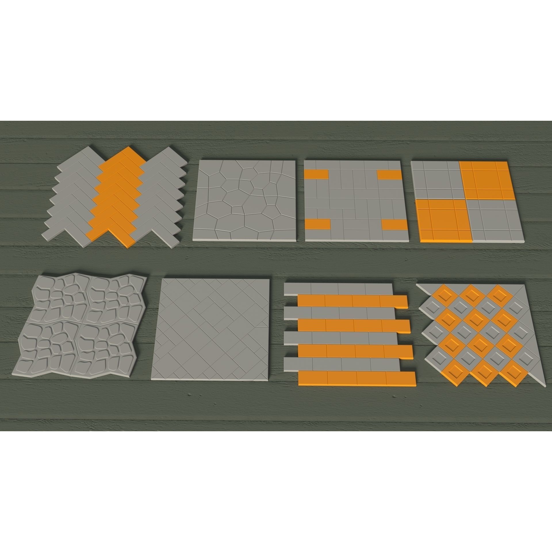 Environment Props 3D Model – Low Poly Collection of 101 Assets, FBX/OBJ