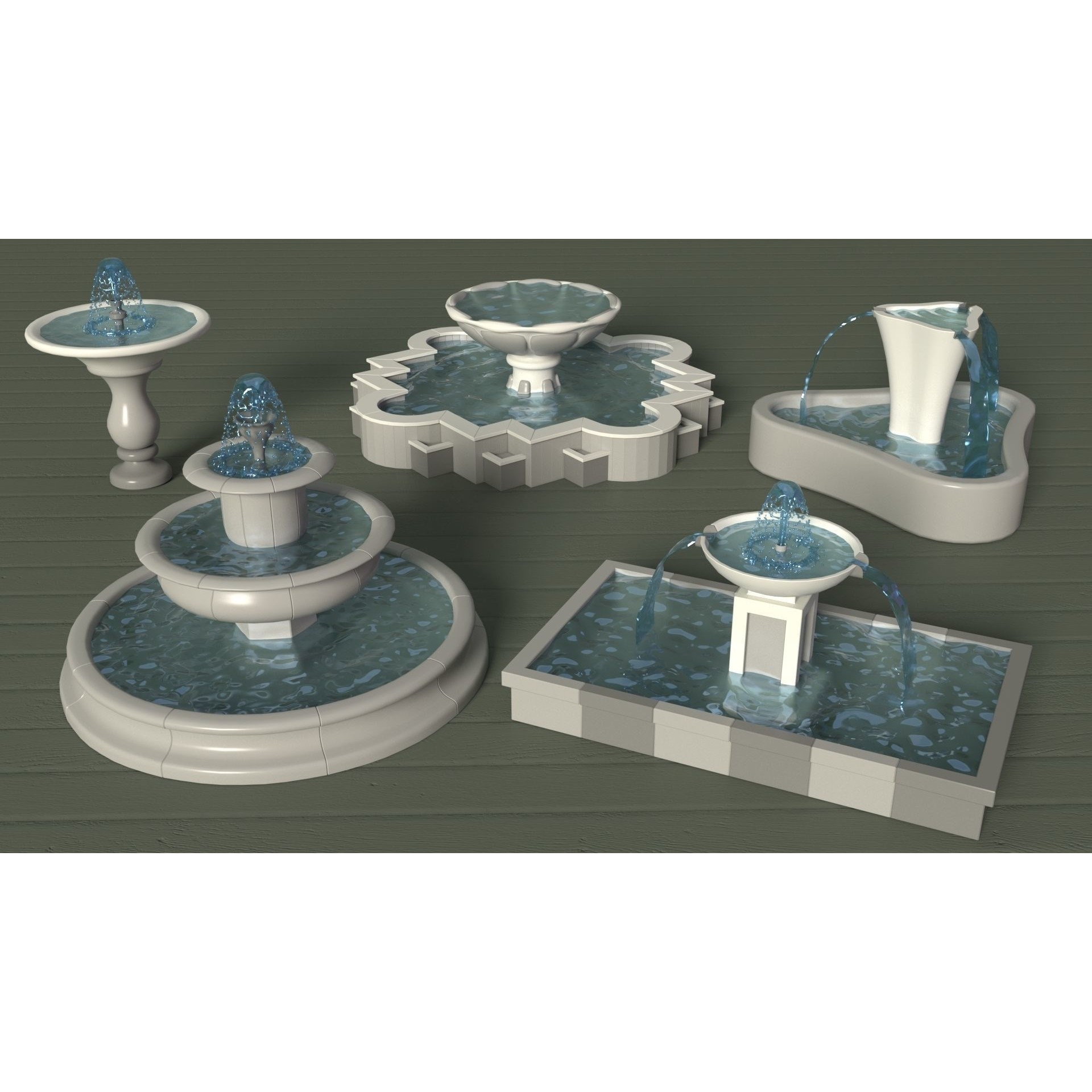 Environment Props 3D Model – Low Poly Collection of 101 Assets, FBX/OBJ - View 11