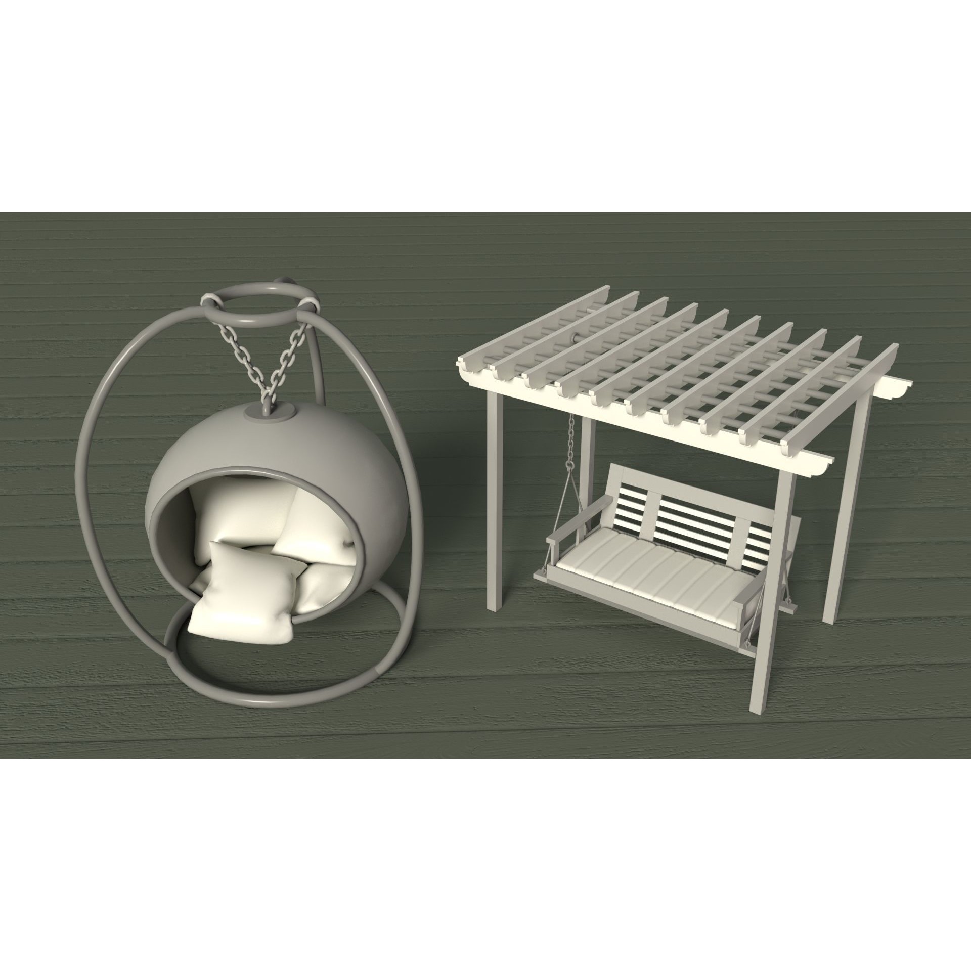 Environment Props 3D Model – Low Poly Collection of 101 Assets, FBX/OBJ - View 12