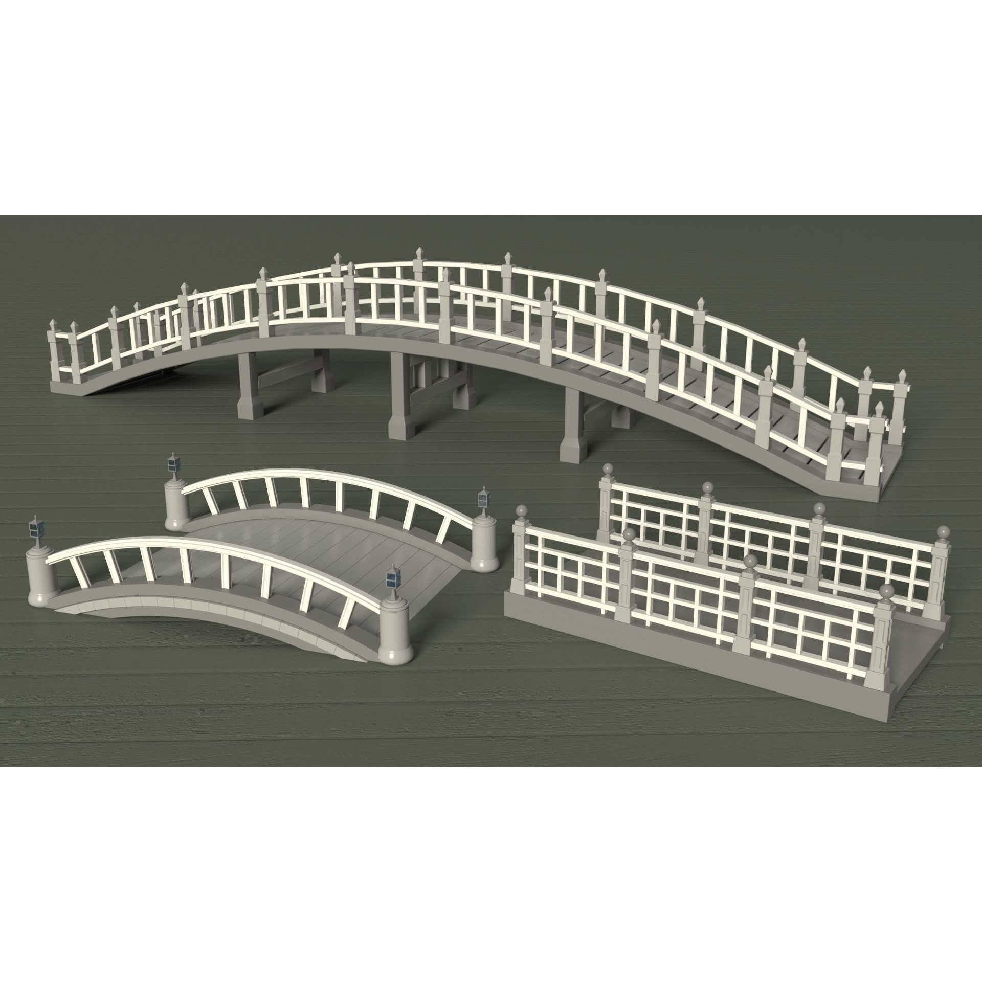Environment Props 3D Model – Low Poly Collection of 101 Assets, FBX/OBJ - View 18