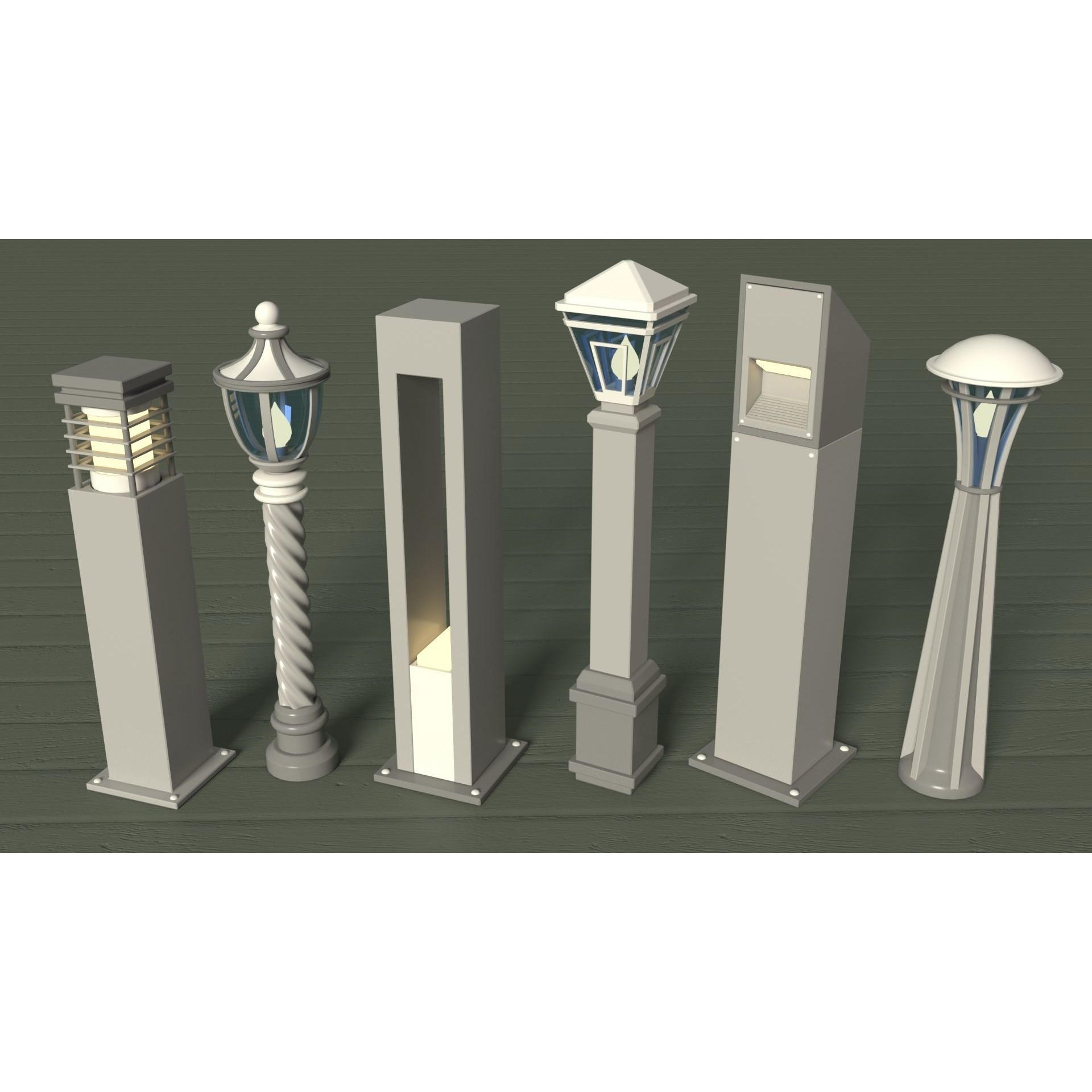 Environment Props 3D Model – Low Poly Collection of 101 Assets, FBX/OBJ - View 22