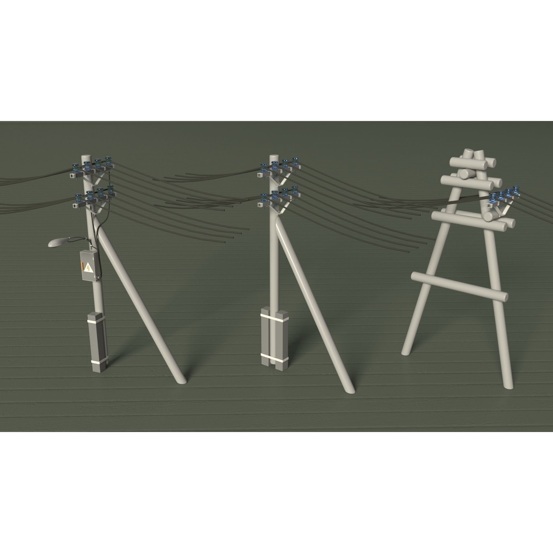 Environment Props 3D Model – Low Poly Collection of 101 Assets, FBX/OBJ - View 24