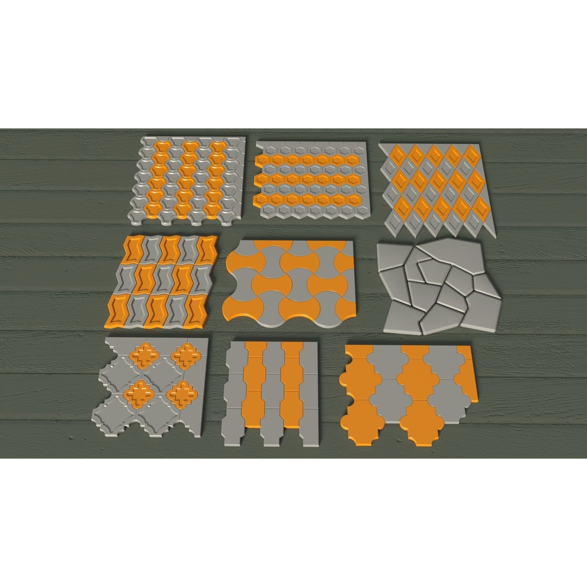 Environment Props 3D Model – Low Poly Collection of 101 Assets, FBX/OBJ - View 28