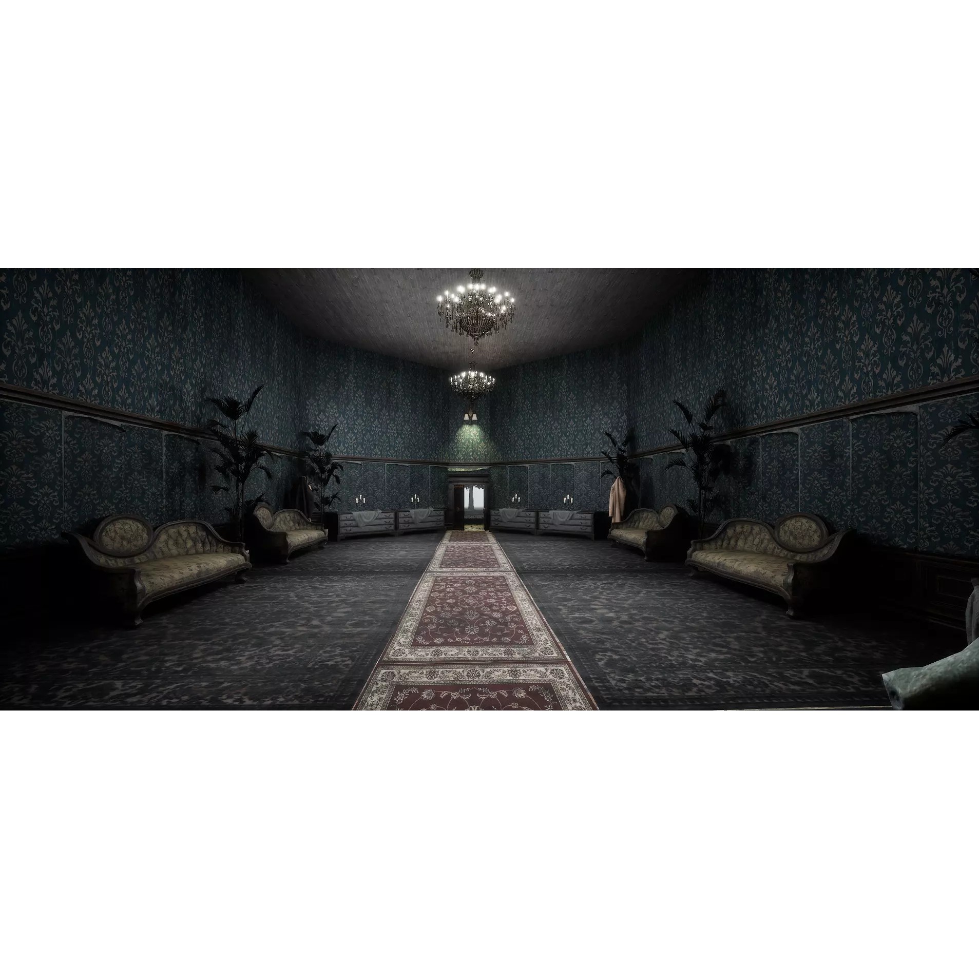 Ravenwood Manor 3D Model – Gothic Victorian Mansion, Game-Ready - View 17