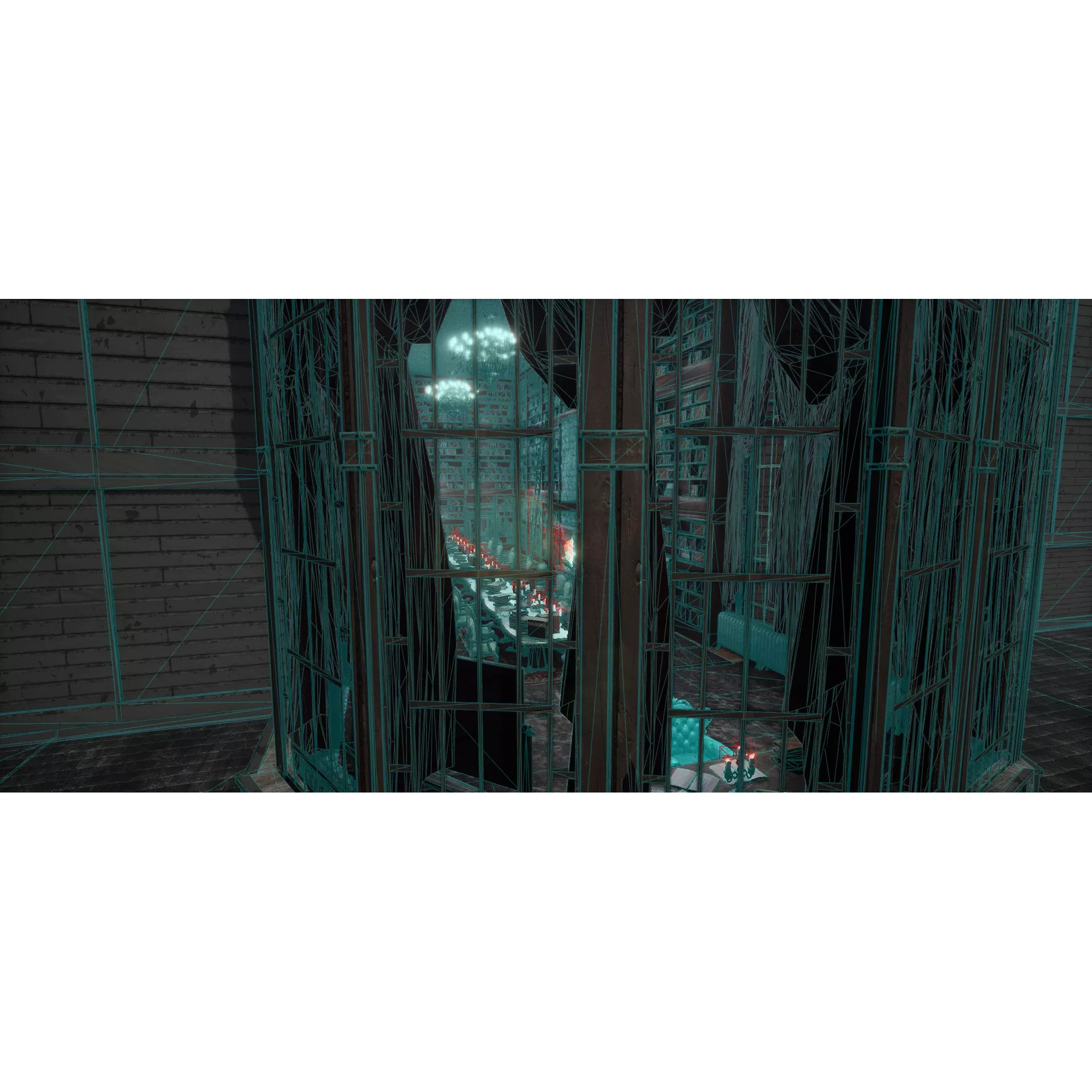 Ravenwood Manor 3D Model – Gothic Victorian Mansion, Game-Ready - View 27