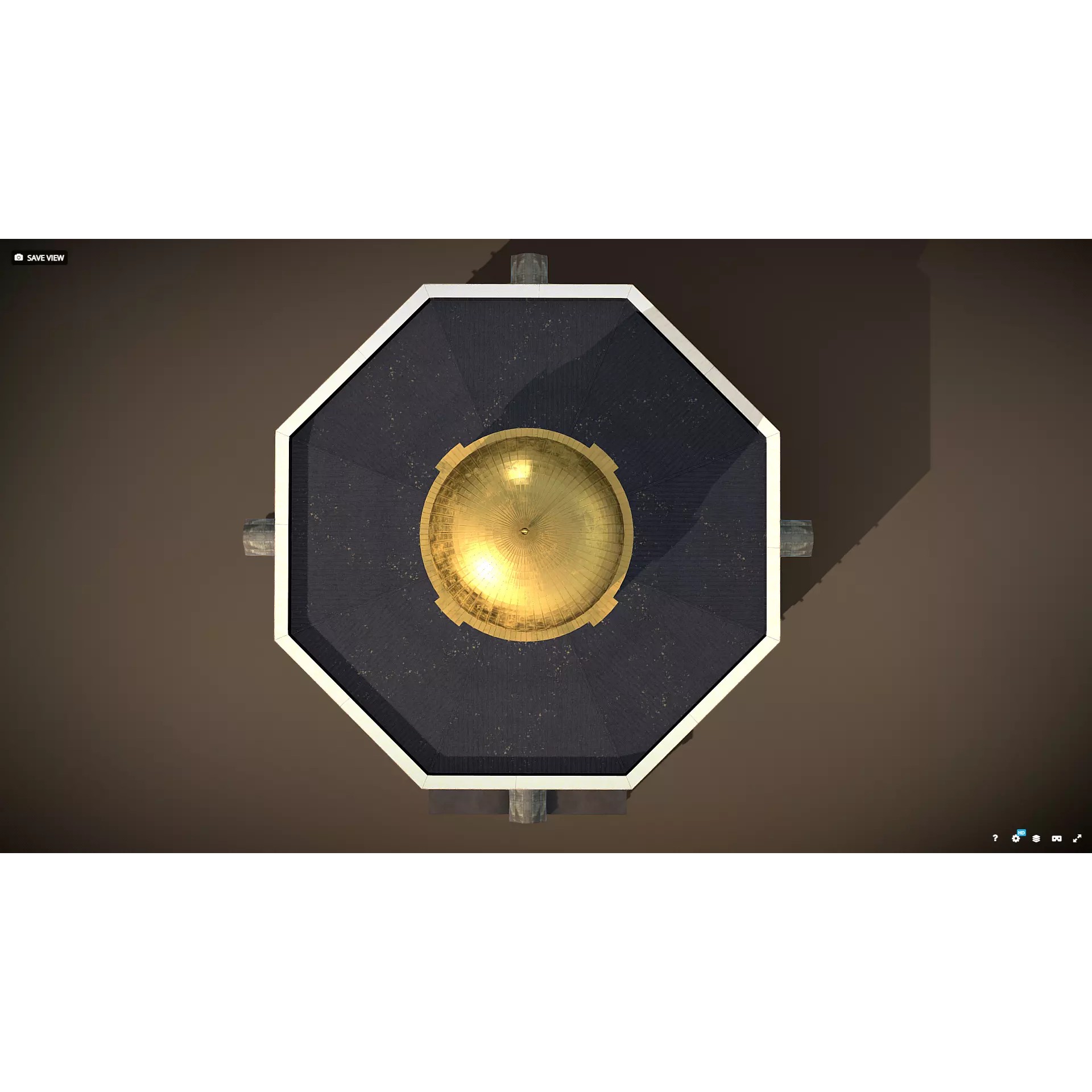 Dome of the Rock - Realistic 3D Model