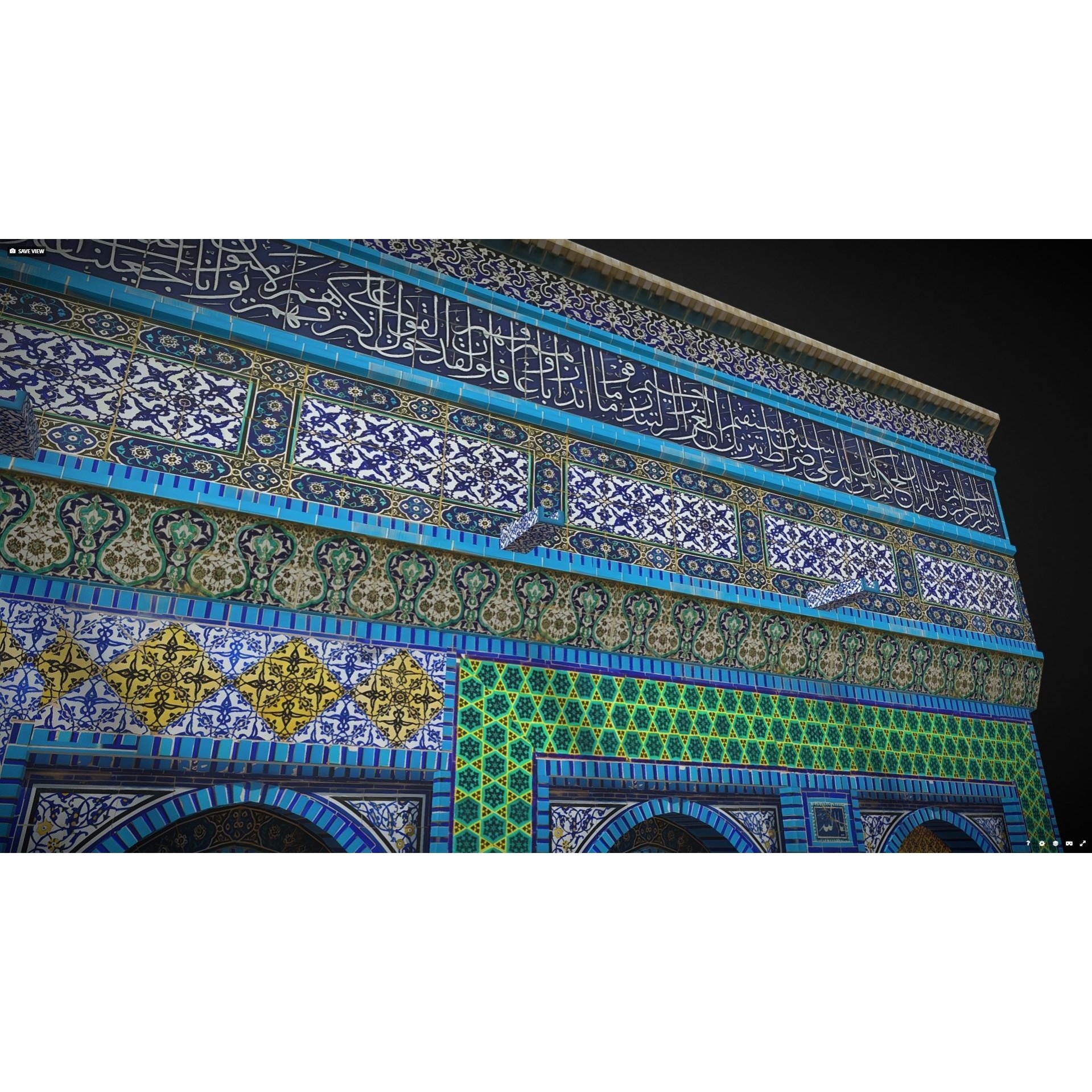 Dome of the Rock - Realistic 3D Model - View 11