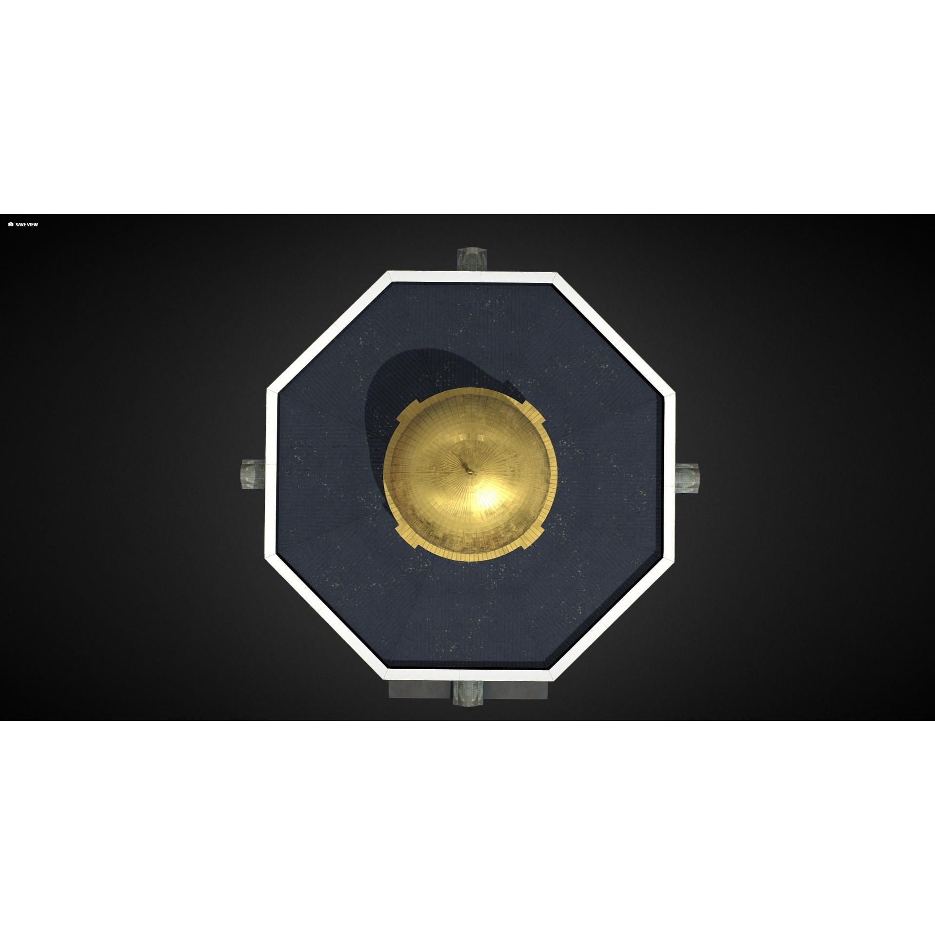 Dome of the Rock - Realistic 3D Model - View 17