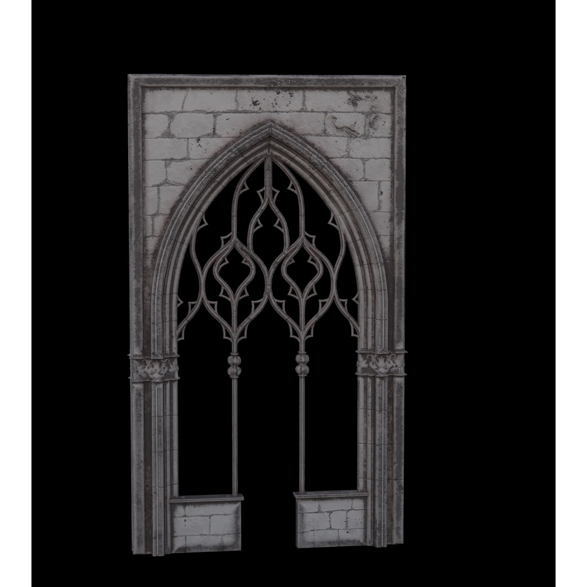 Medieval Textured Windows Pack - Low-Poly Game-Ready 3D Model - View 18