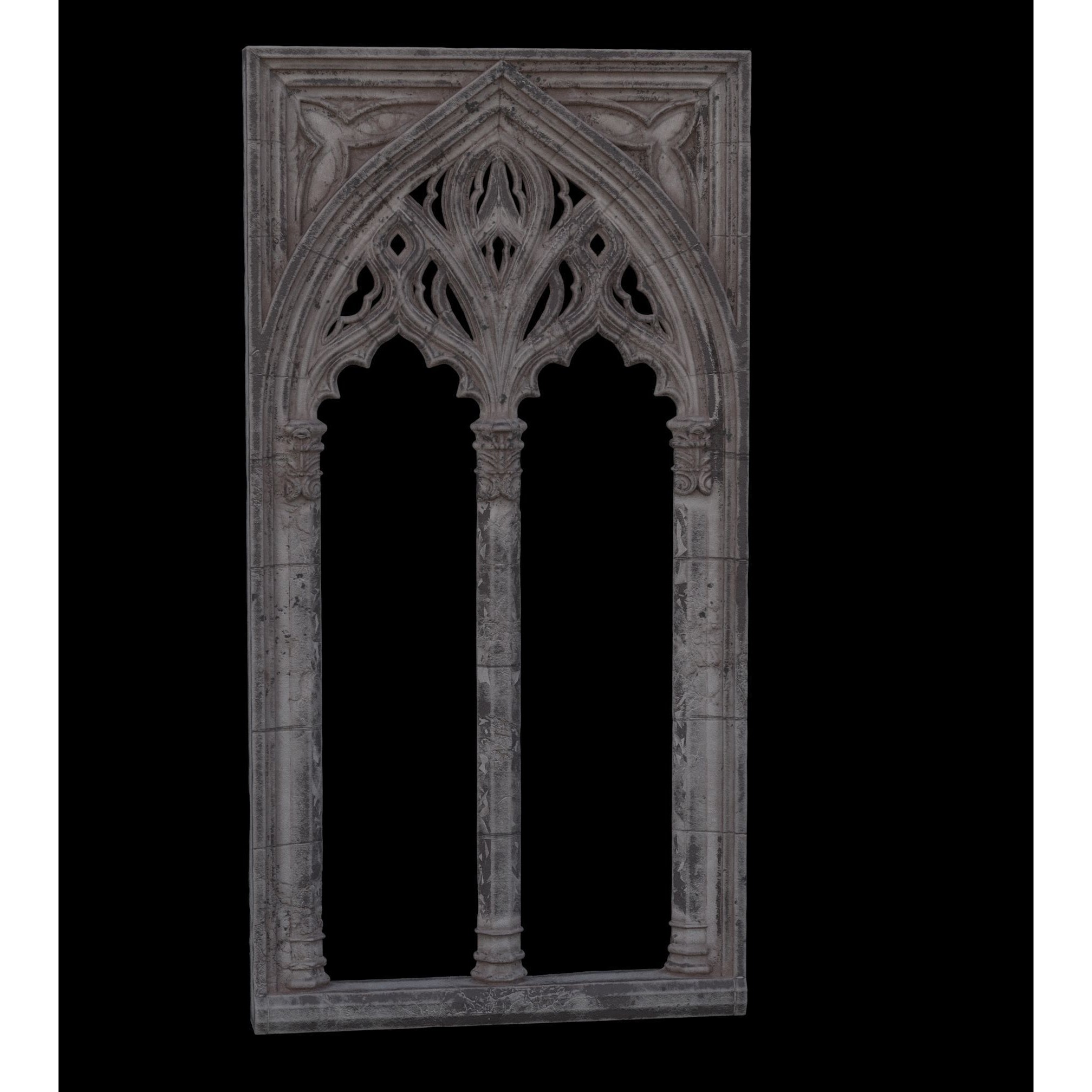 Medieval Textured Windows Pack - Low-Poly Game-Ready 3D Model - View 19