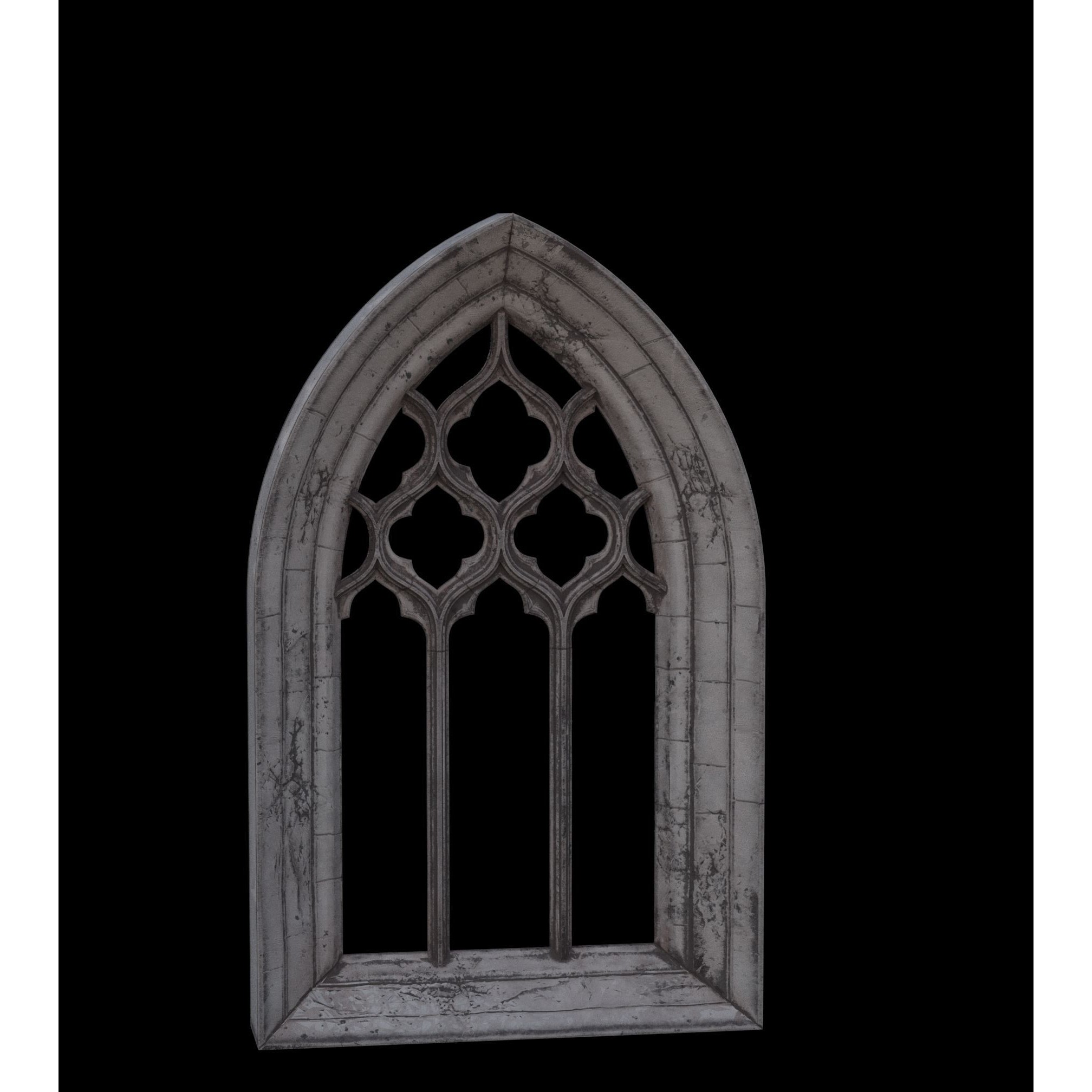 Medieval Textured Windows Pack - Low-Poly Game-Ready 3D Model - View 22