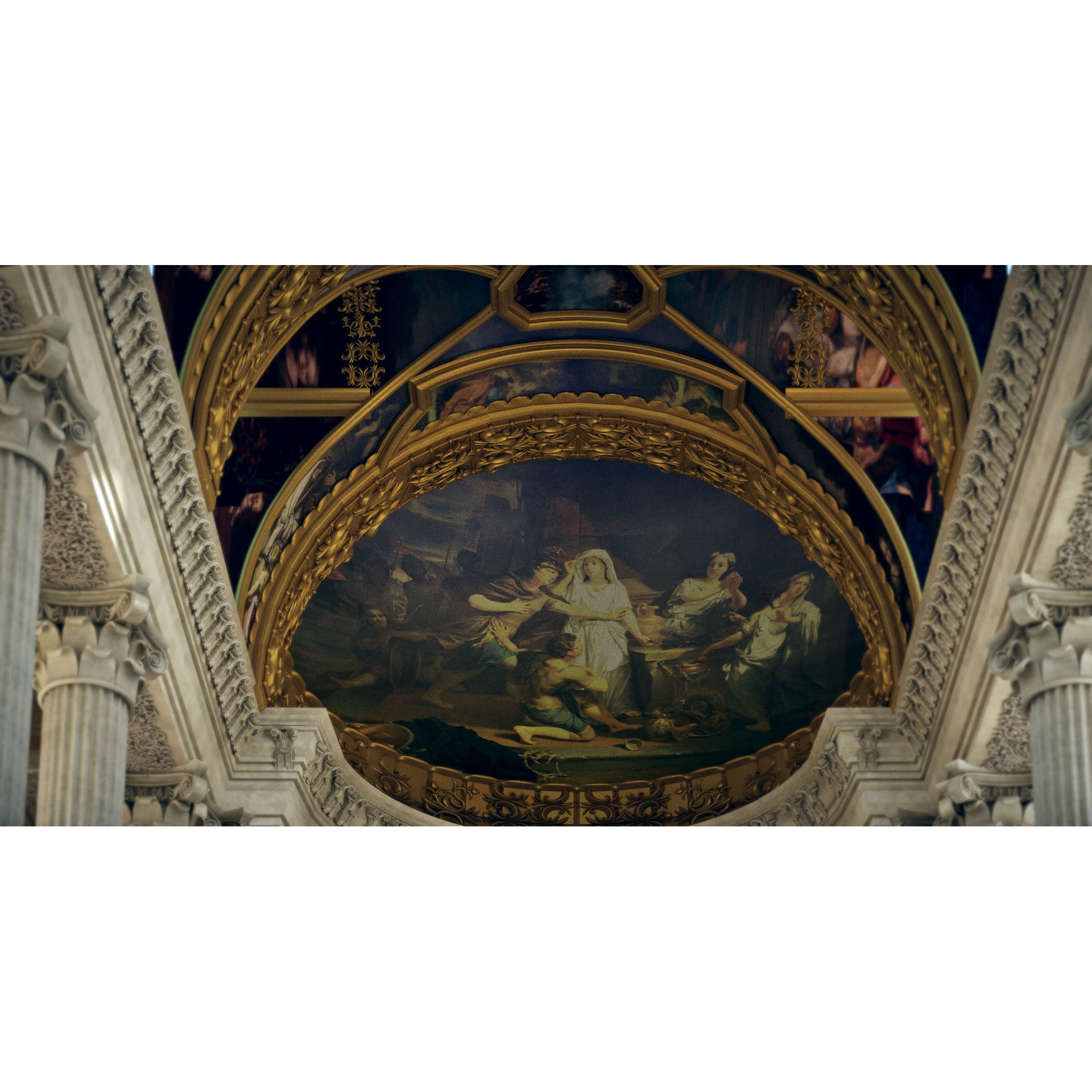 Chateau de Versailles 3D Model – Architectural Asset, FBX, PBR Textures - View 9