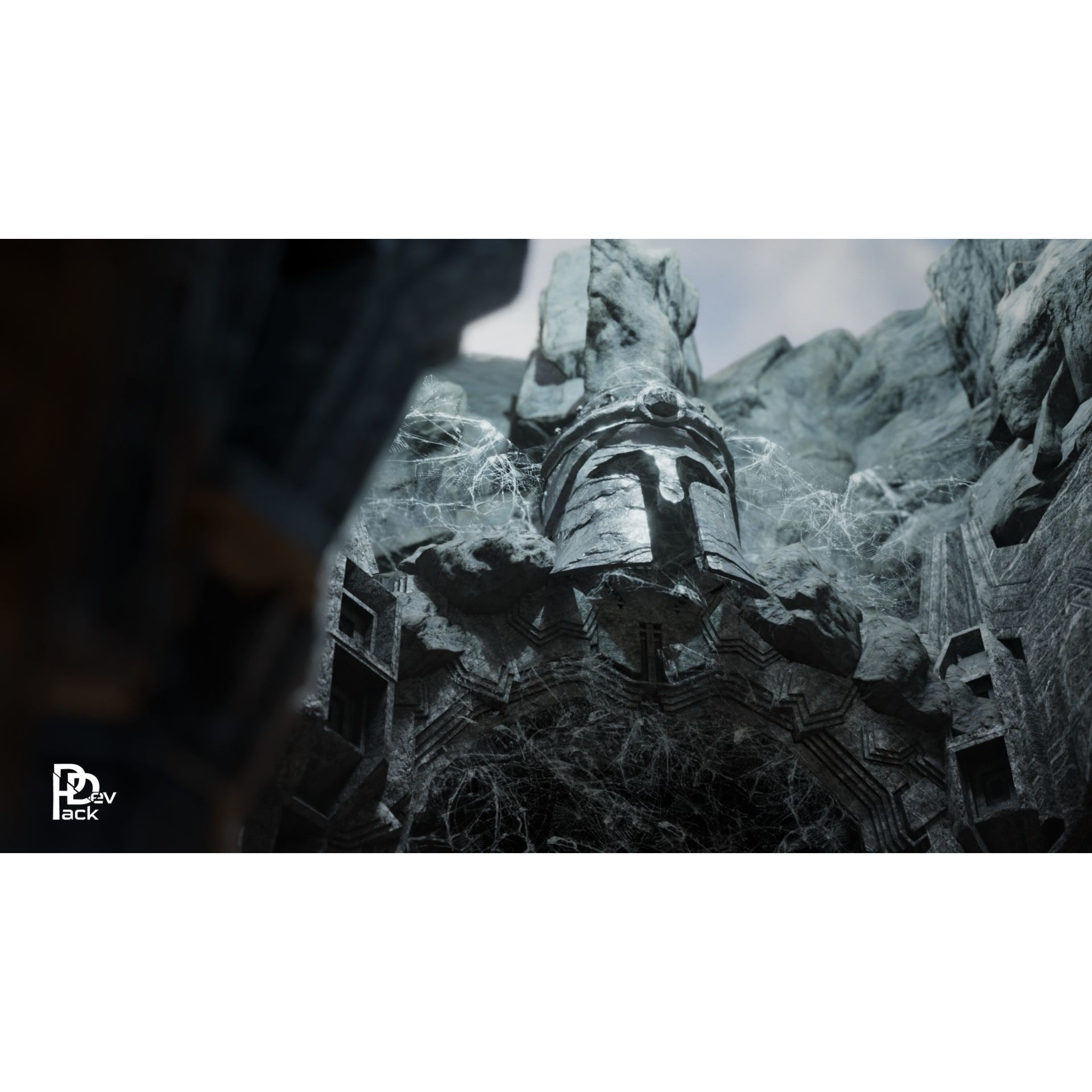 Dwarven Ruins 3D Model – Low Poly Assets for Games, FBX, PBR - View 11