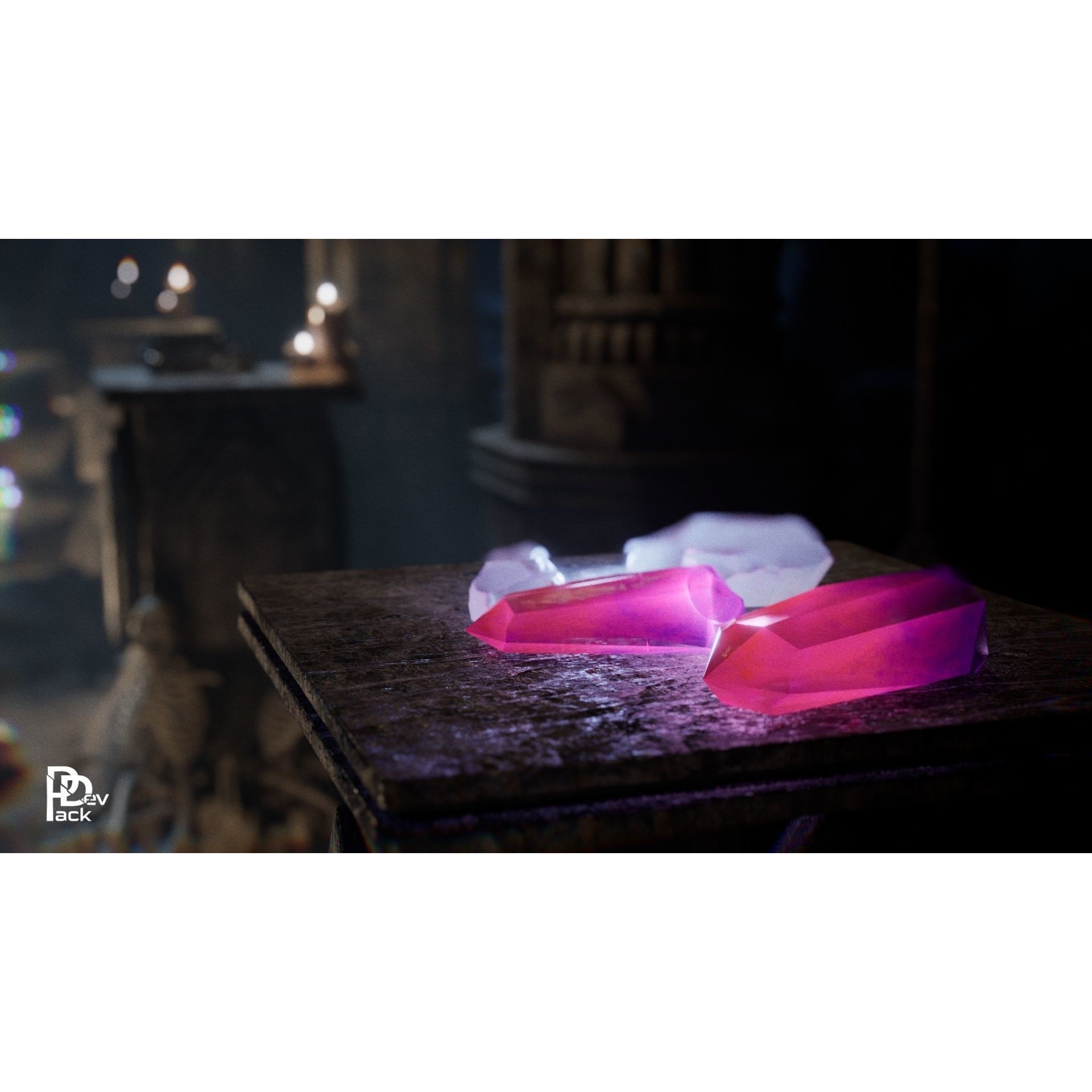 Dwarven Ruins 3D Model – Low Poly Assets for Games, FBX, PBR - View 13