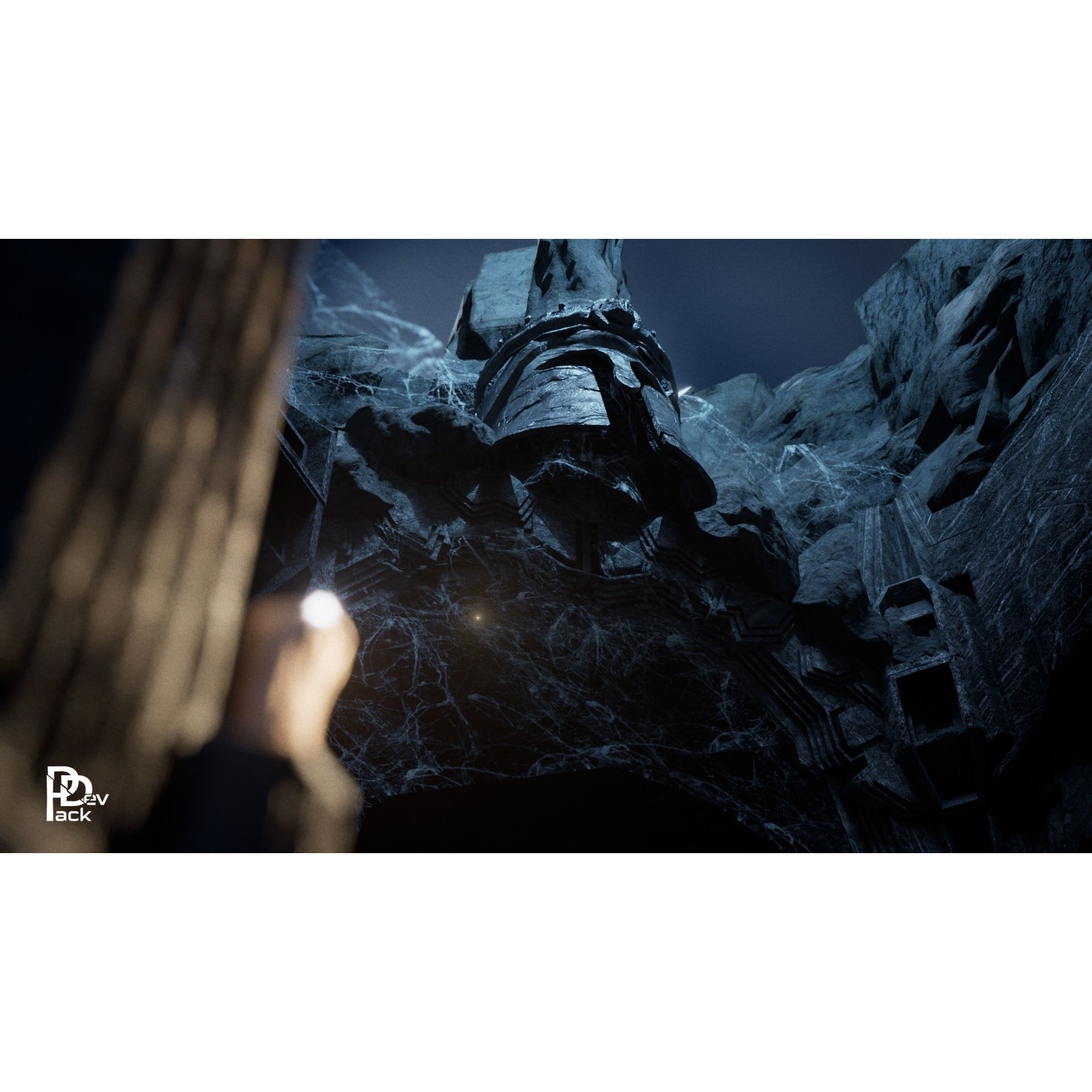 Dwarven Ruins 3D Model – Low Poly Assets for Games, FBX, PBR - View 15