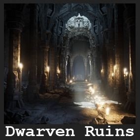 Dwarven Ruins 3D Model – Low Poly Assets for Games, FBX, PBR - View 17