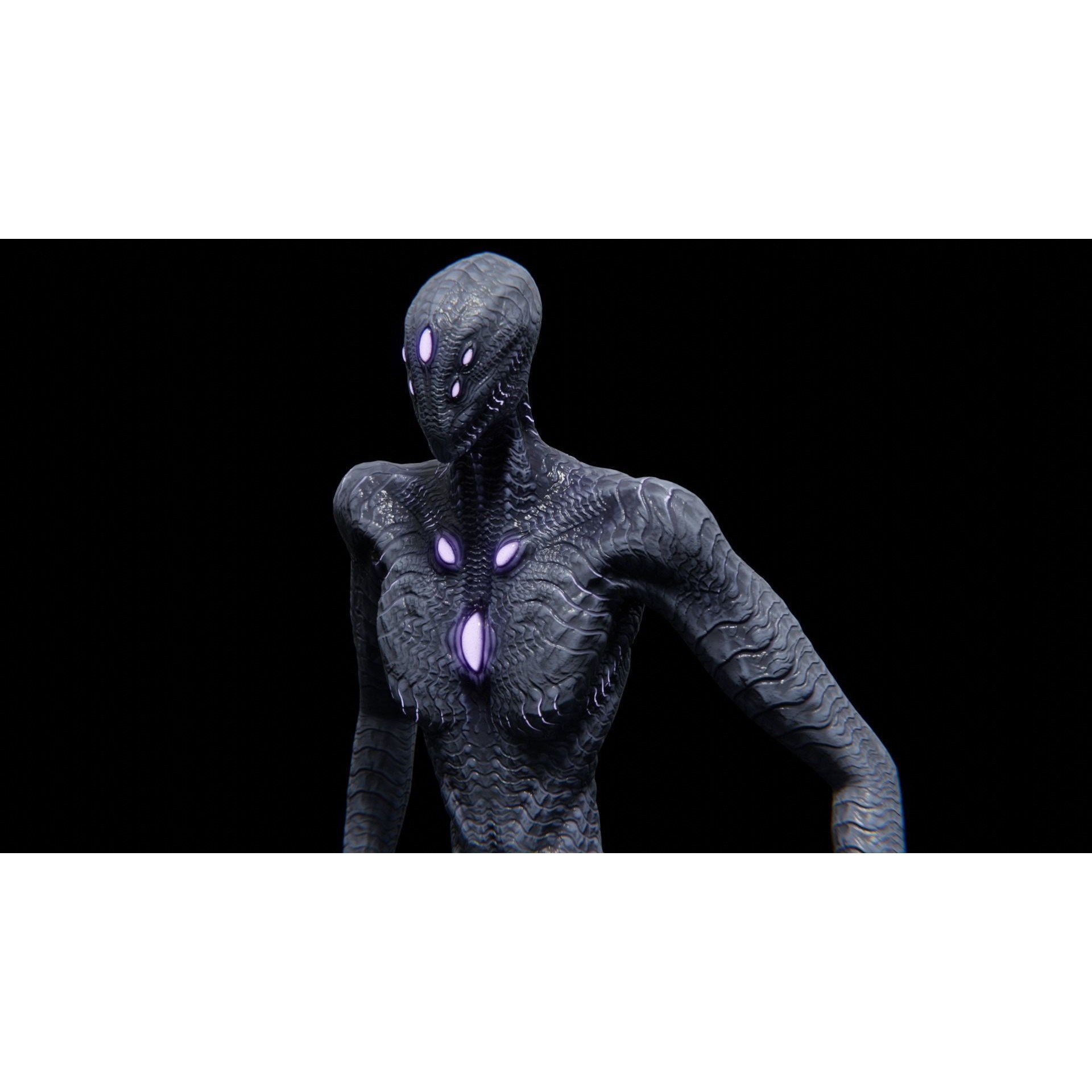 Exoginotheos - Low-Poly Game-Ready 3D Model - View 12