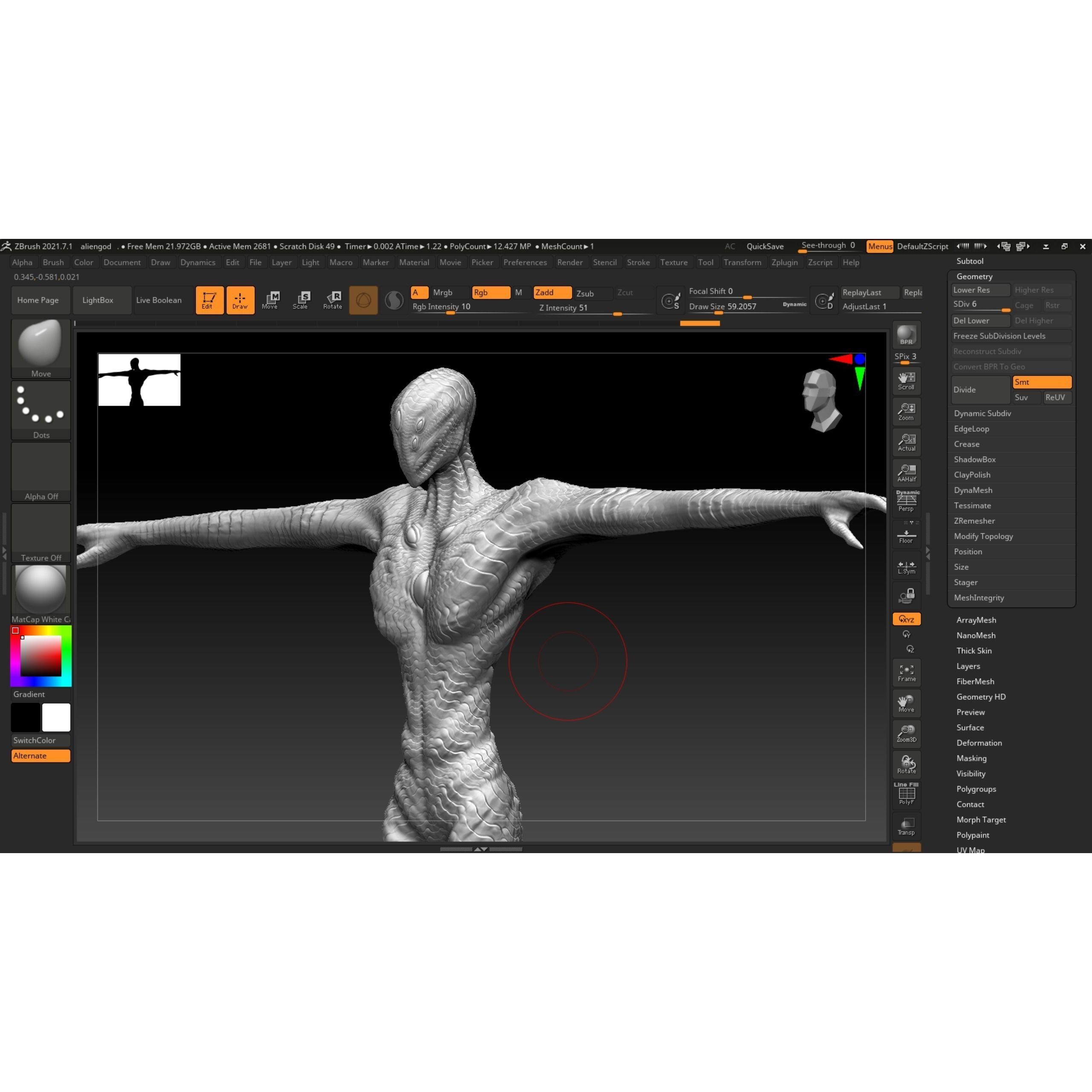 Exoginotheos - Low-Poly Game-Ready 3D Model - View 15