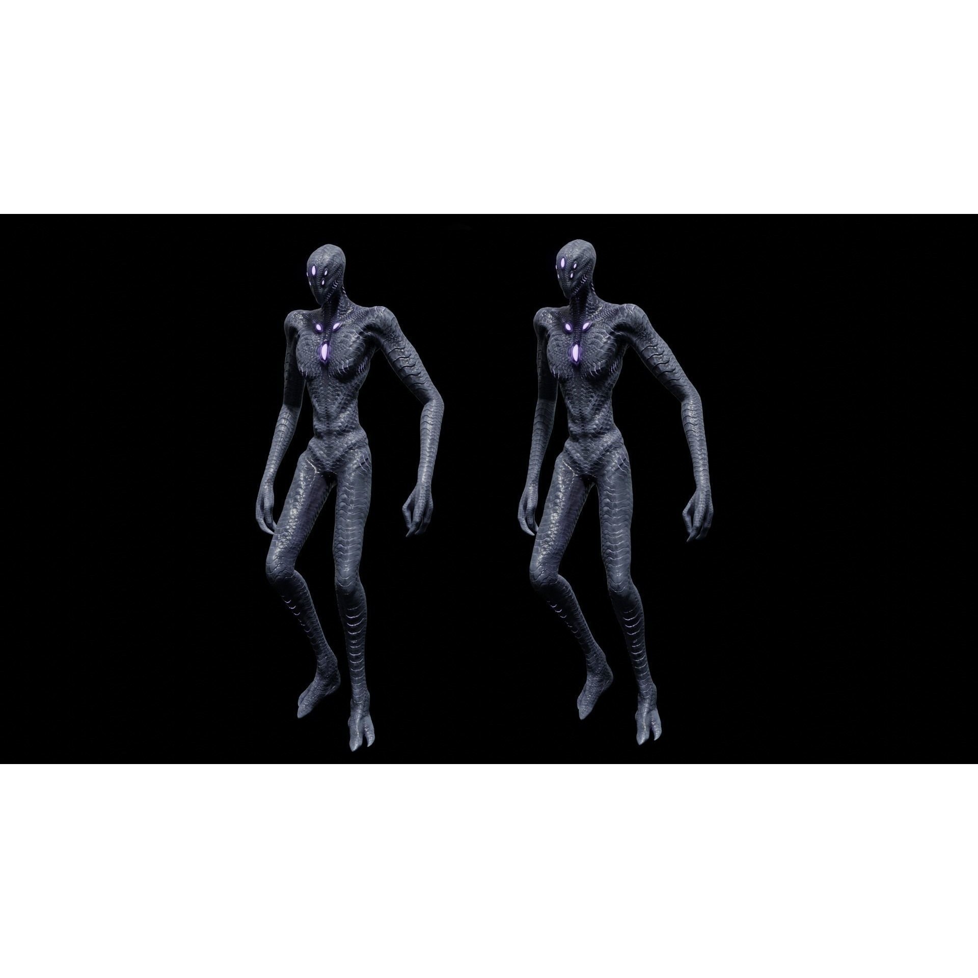 Exoginotheos - Low-Poly Game-Ready 3D Model - View 19