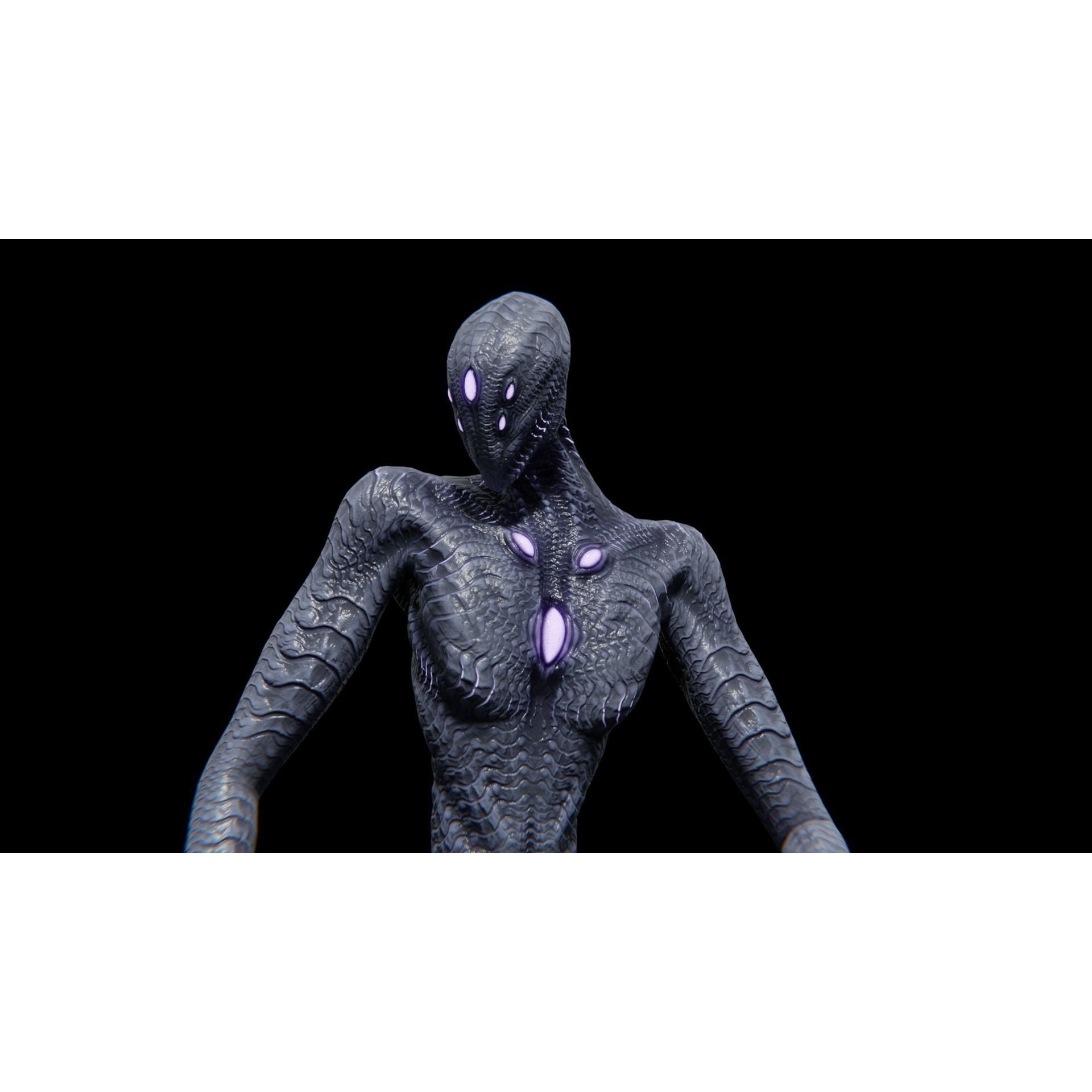 Exoginotheos - Low-Poly Game-Ready 3D Model - View 26