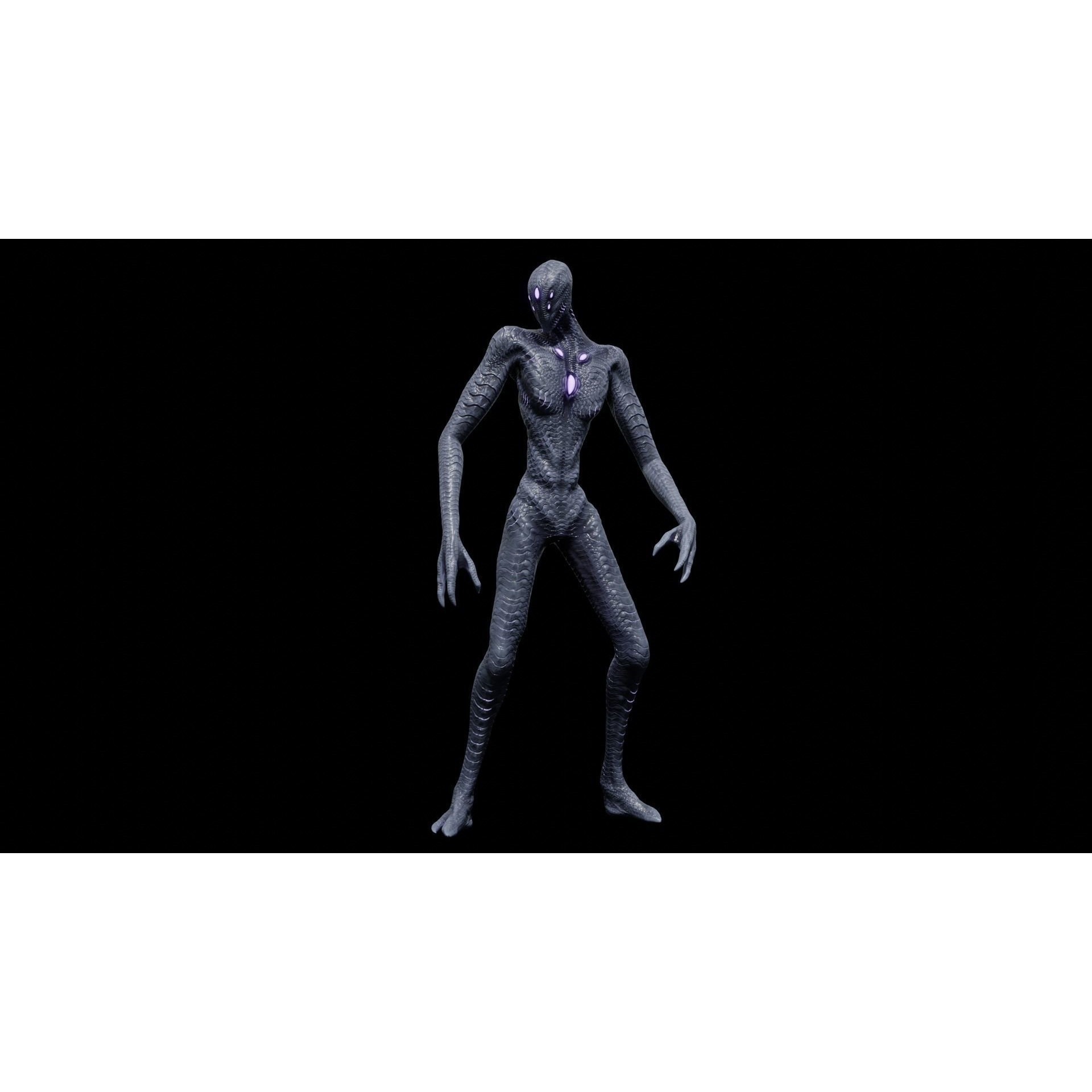 Exoginotheos - Low-Poly Game-Ready 3D Model - View 27