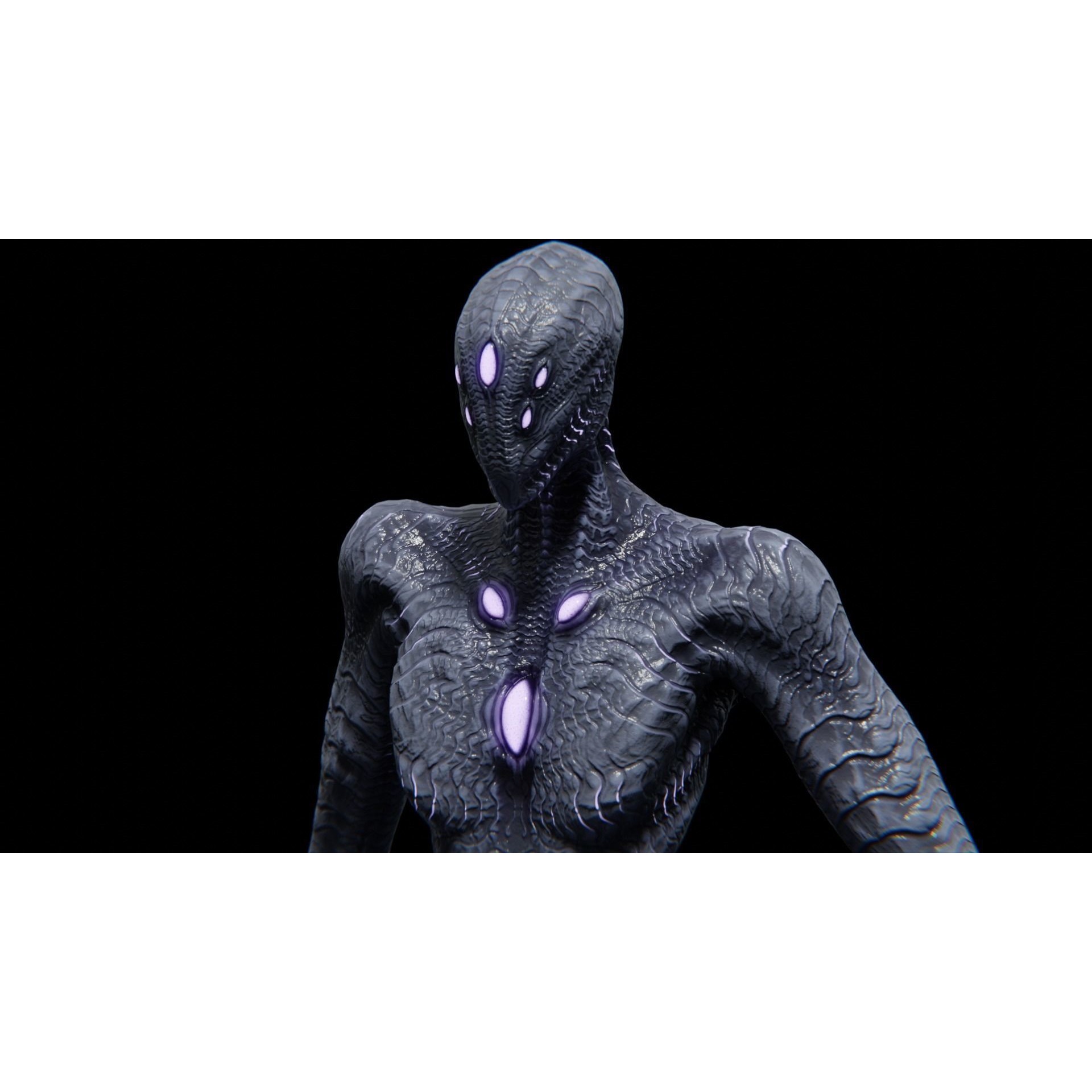 Exoginotheos - Low-Poly Game-Ready 3D Model - View 30