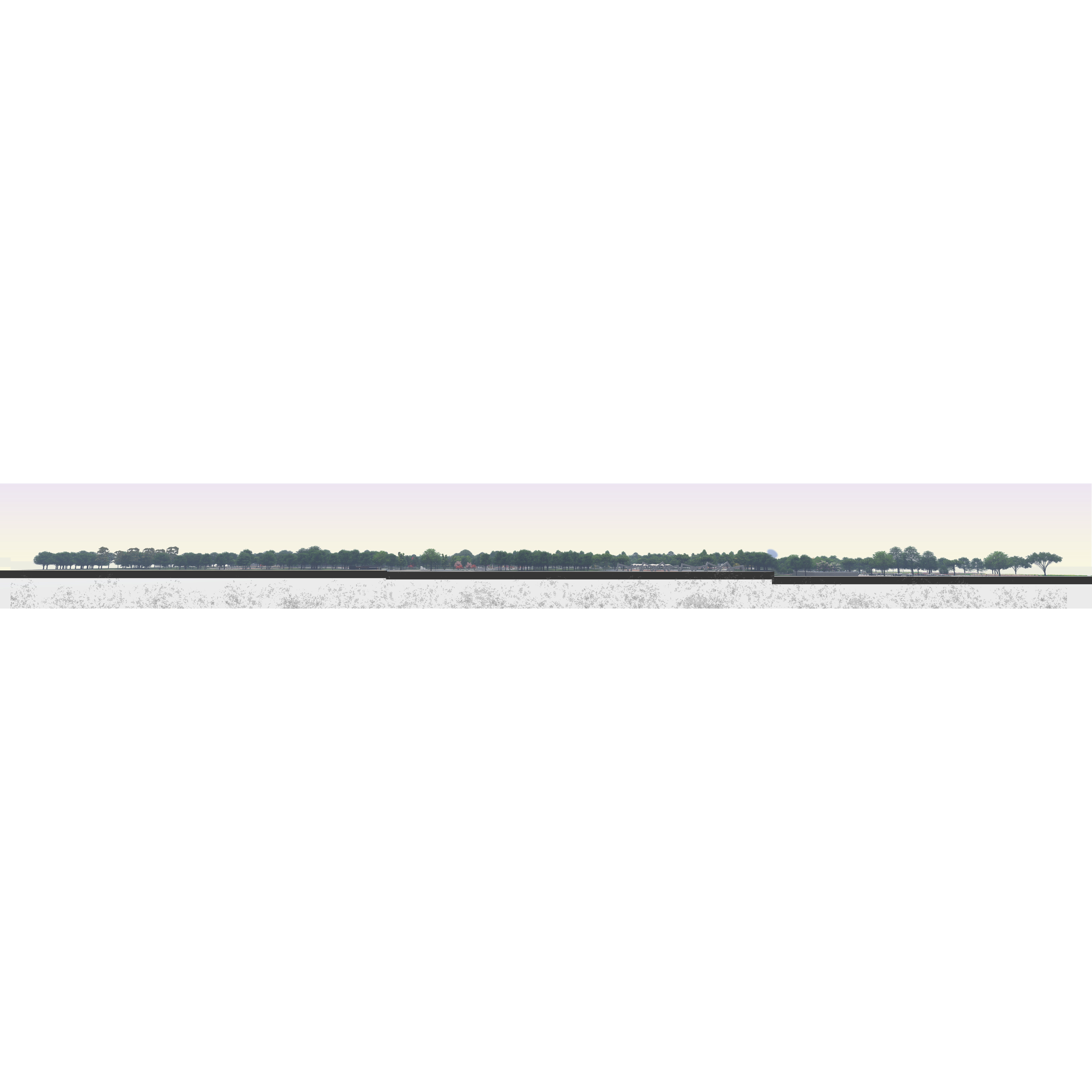 Private Park Landscape 3D Model – Detailed Urban Environment Plans, FBX, OBJ - View 23