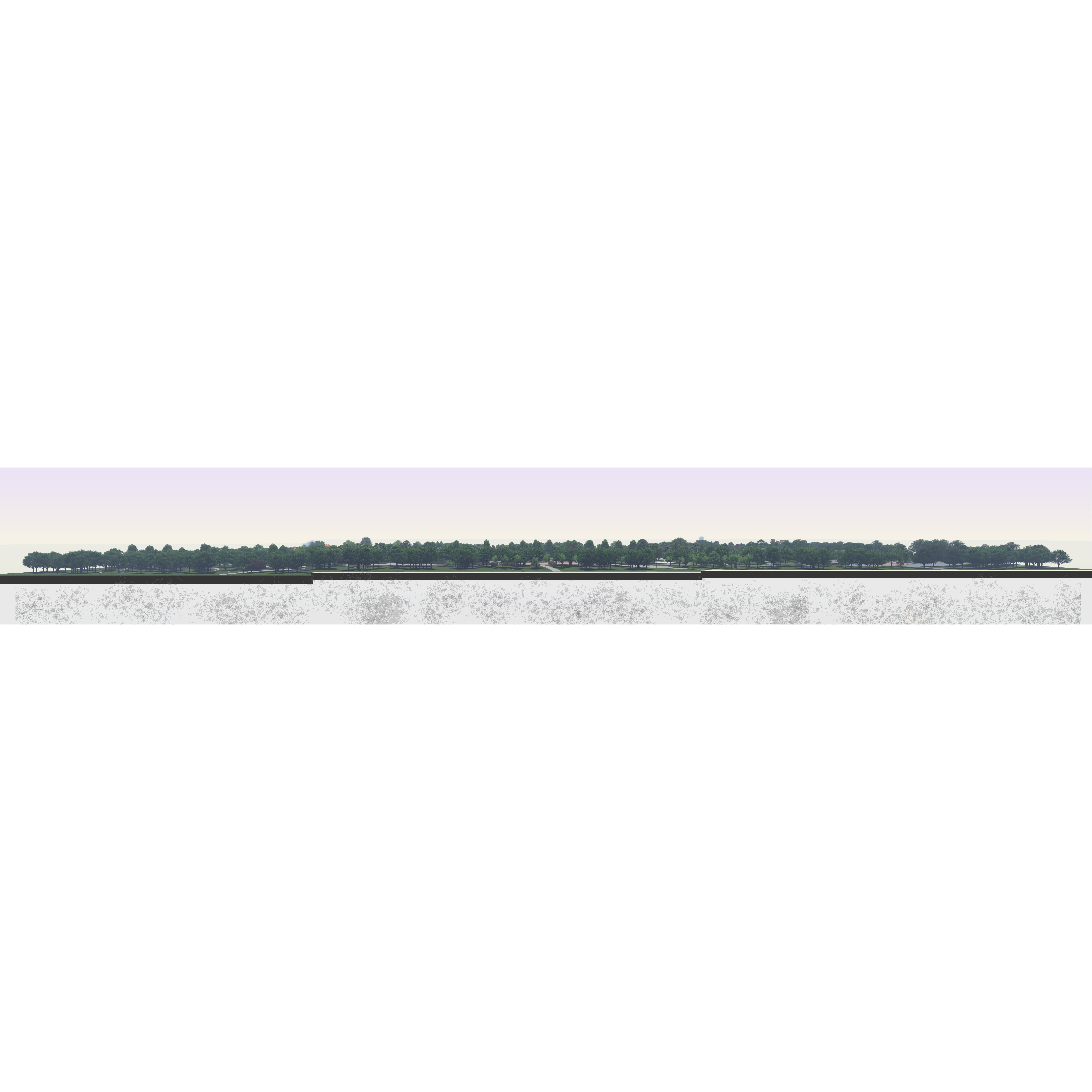 Private Park Landscape 3D Model – Detailed Urban Environment Plans, FBX, OBJ - View 26