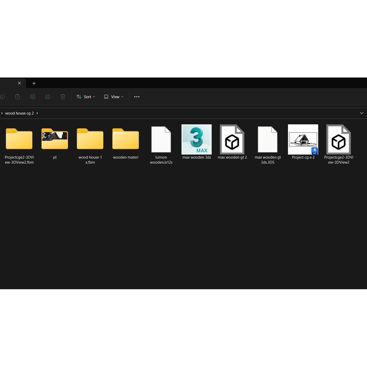 Steel Modular A Shape House - Architectural 3D Model