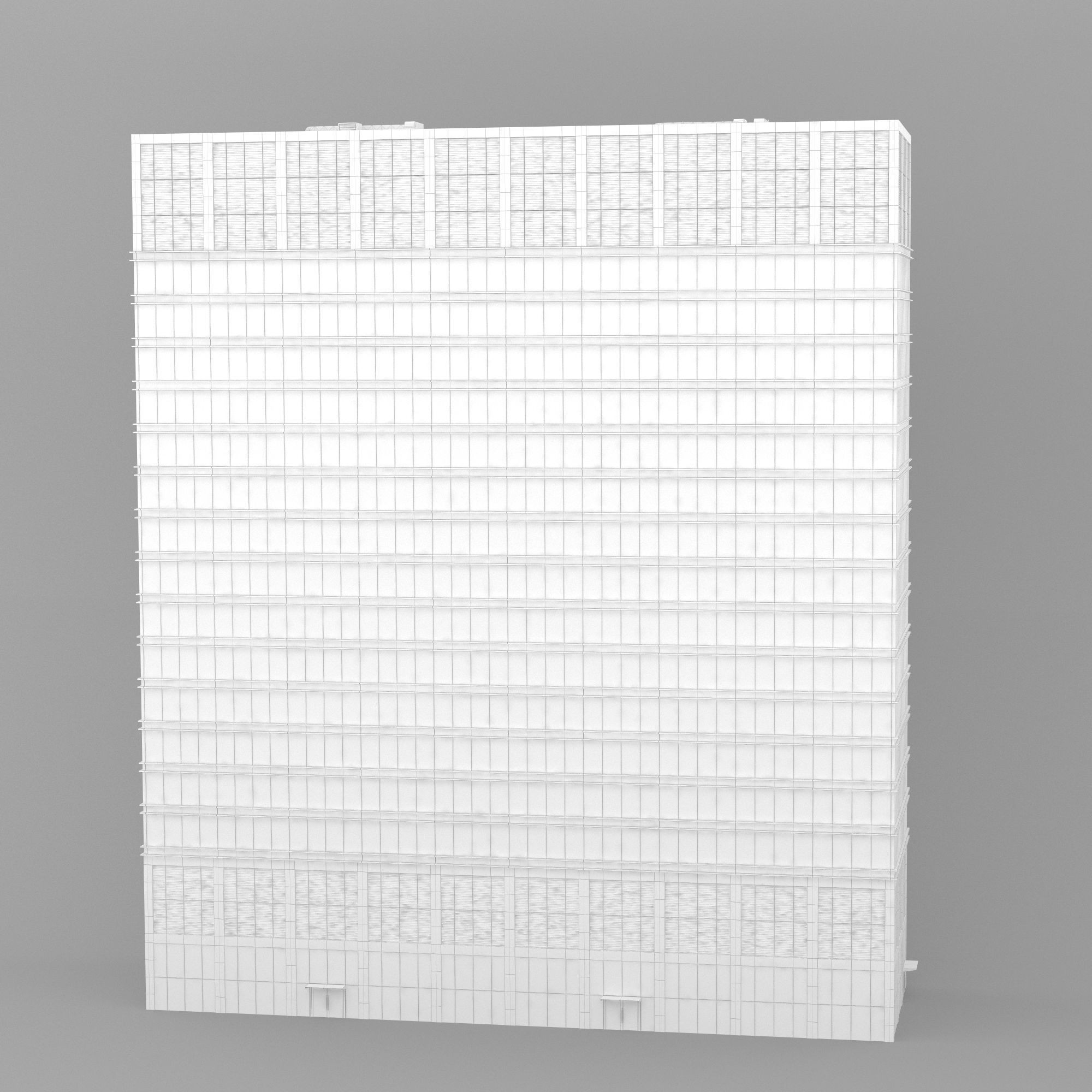 Skyscraper 3D Model – High-Quality Urban Collection, FBX & OBJ