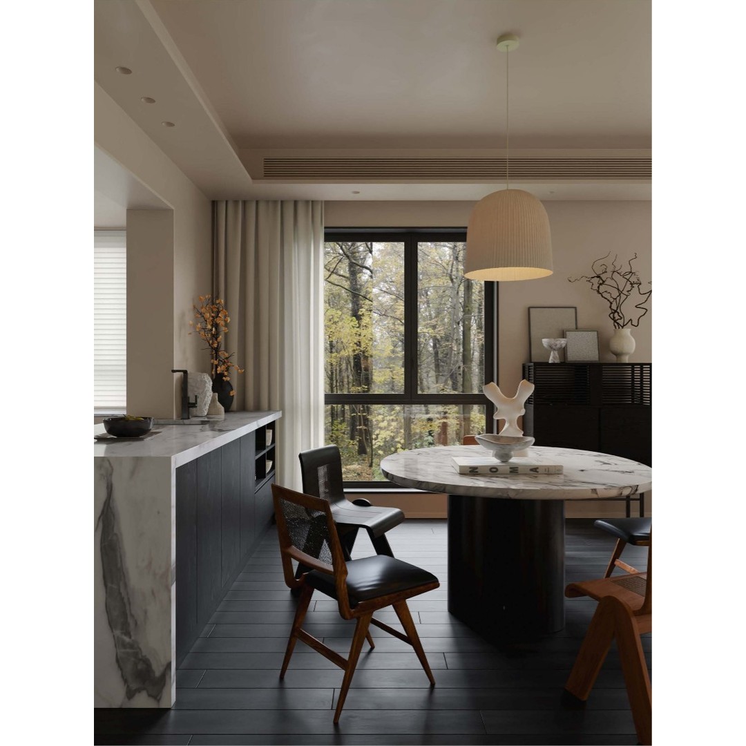 Living Room Restaurant 3D Model – Fully Textured Indoor Scene, FBX, OBJ - View 4